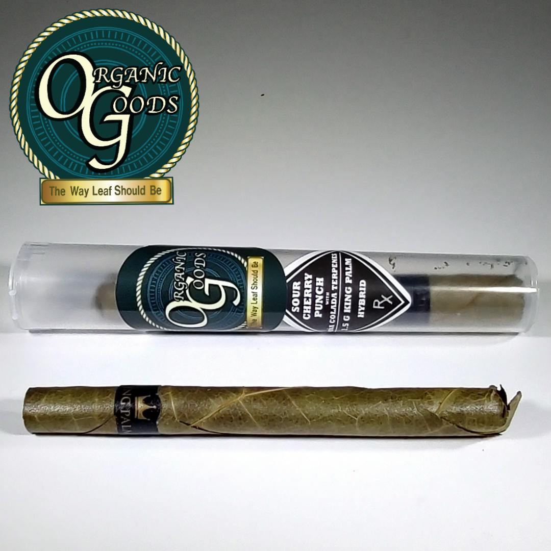 Organic Goods King Palm w/ Terpenes Sour Cherry Punch 1.5 G - image 1