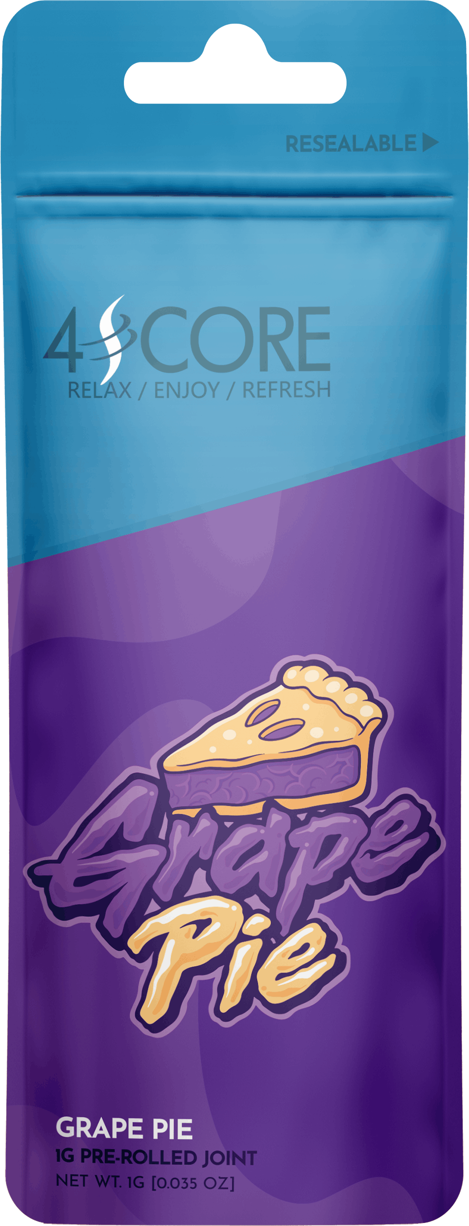 Grape Pie - 1 Gram - Full Flower Pre-Roll - image 1