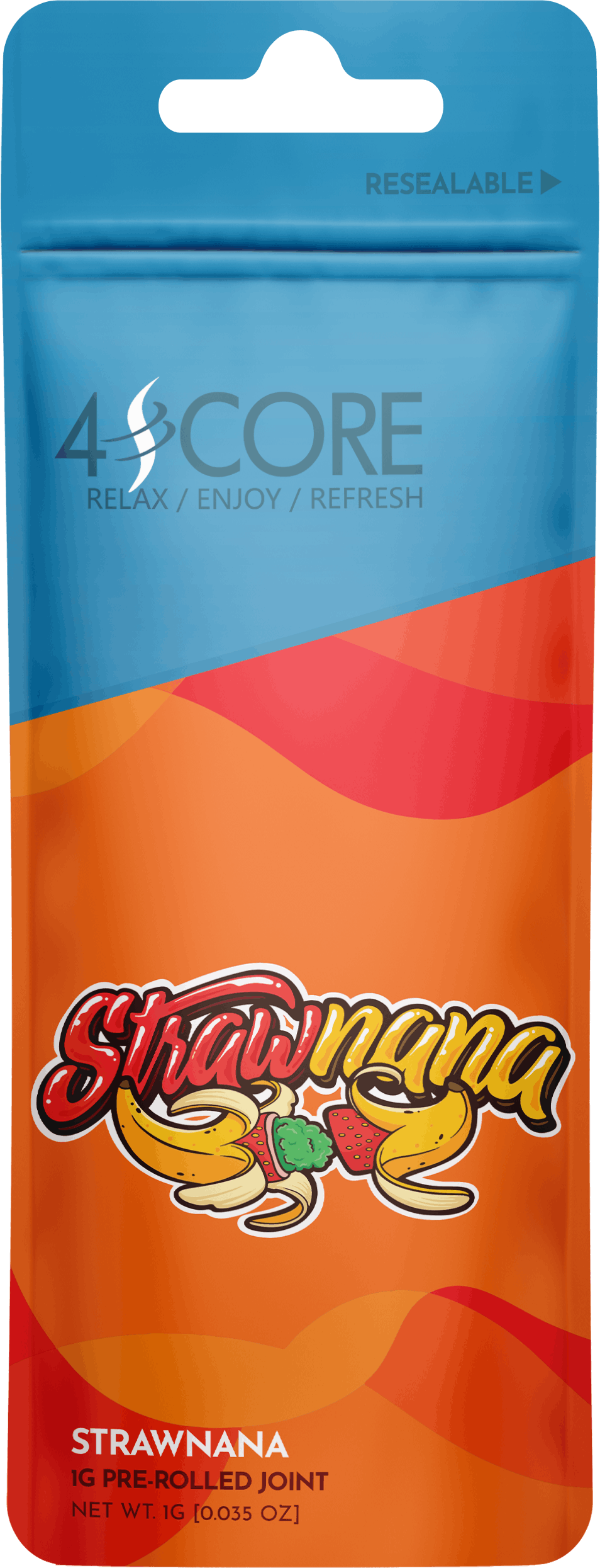 Strawnana - 1 Gram - Full Flower Pre-Roll - image 1