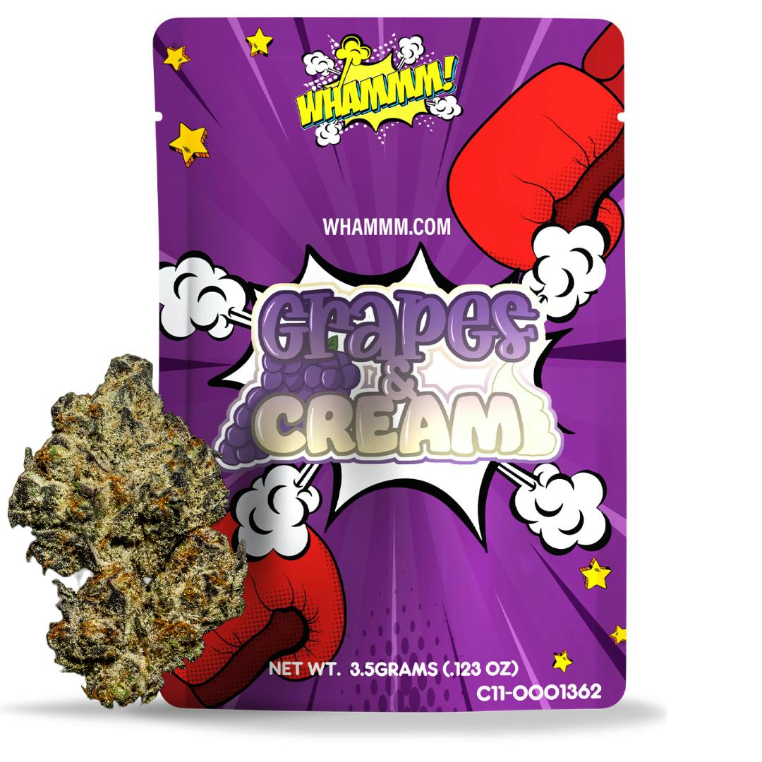 WHAMMM - Flower - Grapes & Cream - 3.5G - image 1