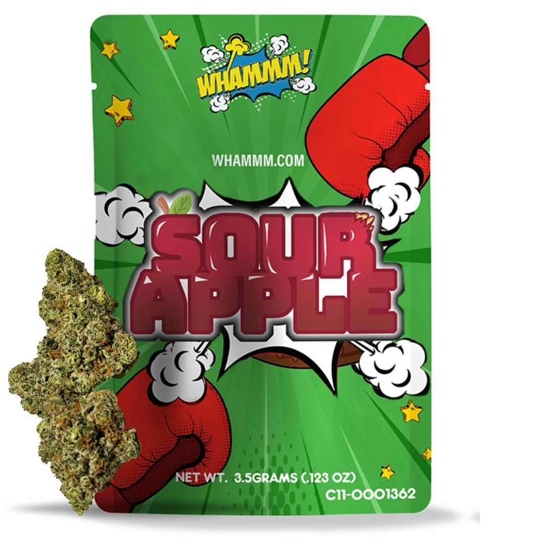 WHAMMM - Flower - Sour Apple - 3.5G - image 1