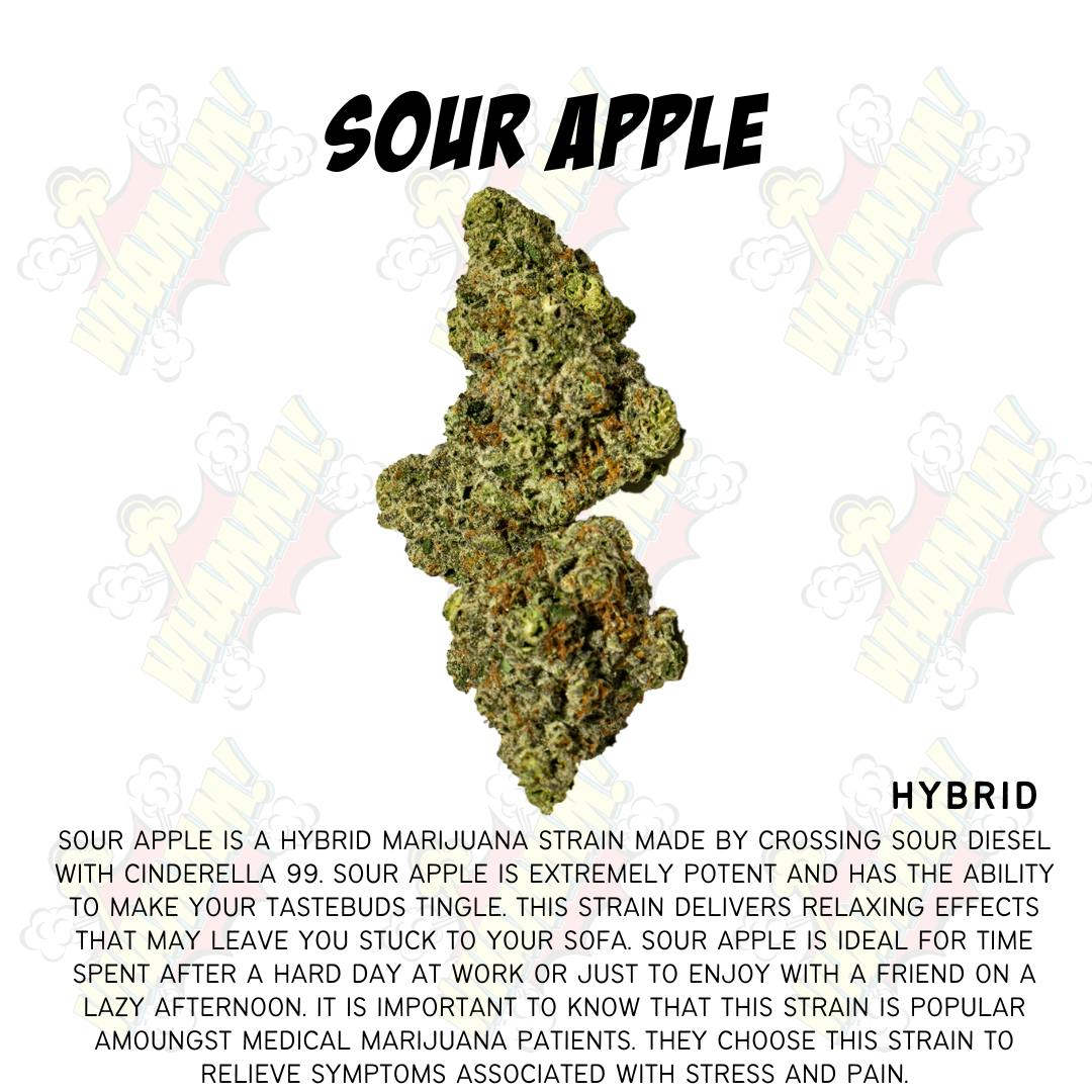 WHAMMM - Flower - Sour Apple - 7G - image 3