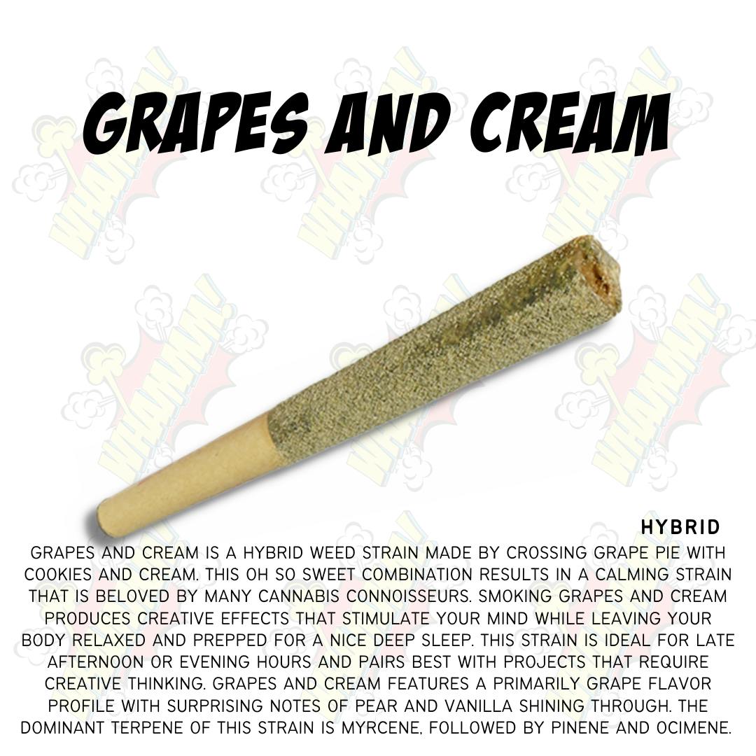 WHAMMM - Infused Preroll - Grapes & Cream - 1G - image 3