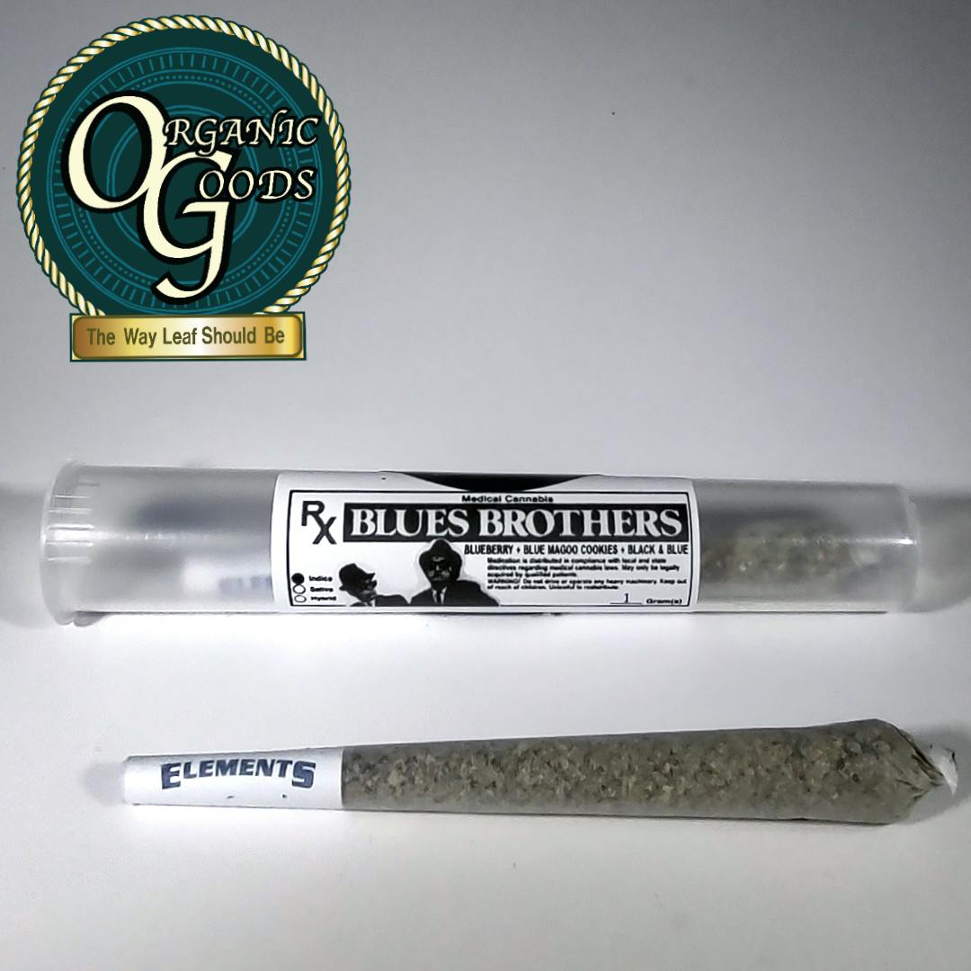 Organic Goods Pre-Roll Blues Brothers 1 G - image 1