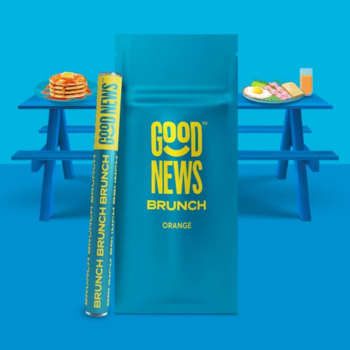 Brunch Orange | Hybrid Disposable Vape Pen [500mg] (FL) - image 1