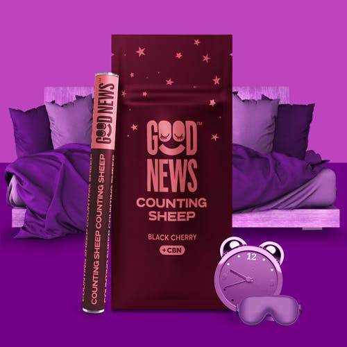Counting Sheep Black Cherry | Indica Disposable [500mg] (FL) - image 1