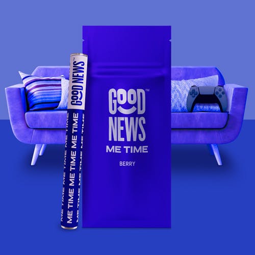 Me Time Berry | Indica Disposable Vape Pen [500mg] (FL) - image 1