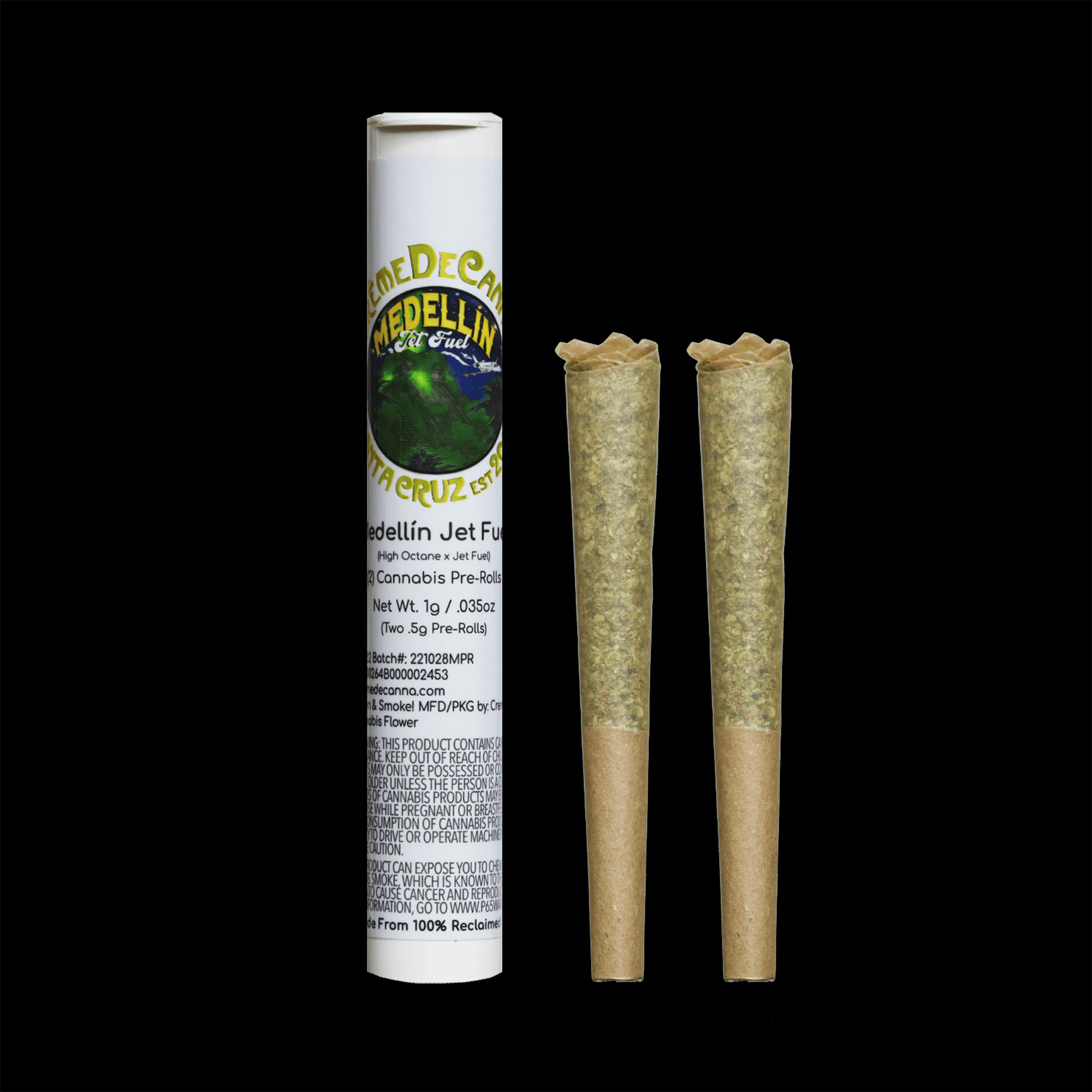 Medellin Jet Fuel (2 Pack) Pre-Rolls 1g - image 1