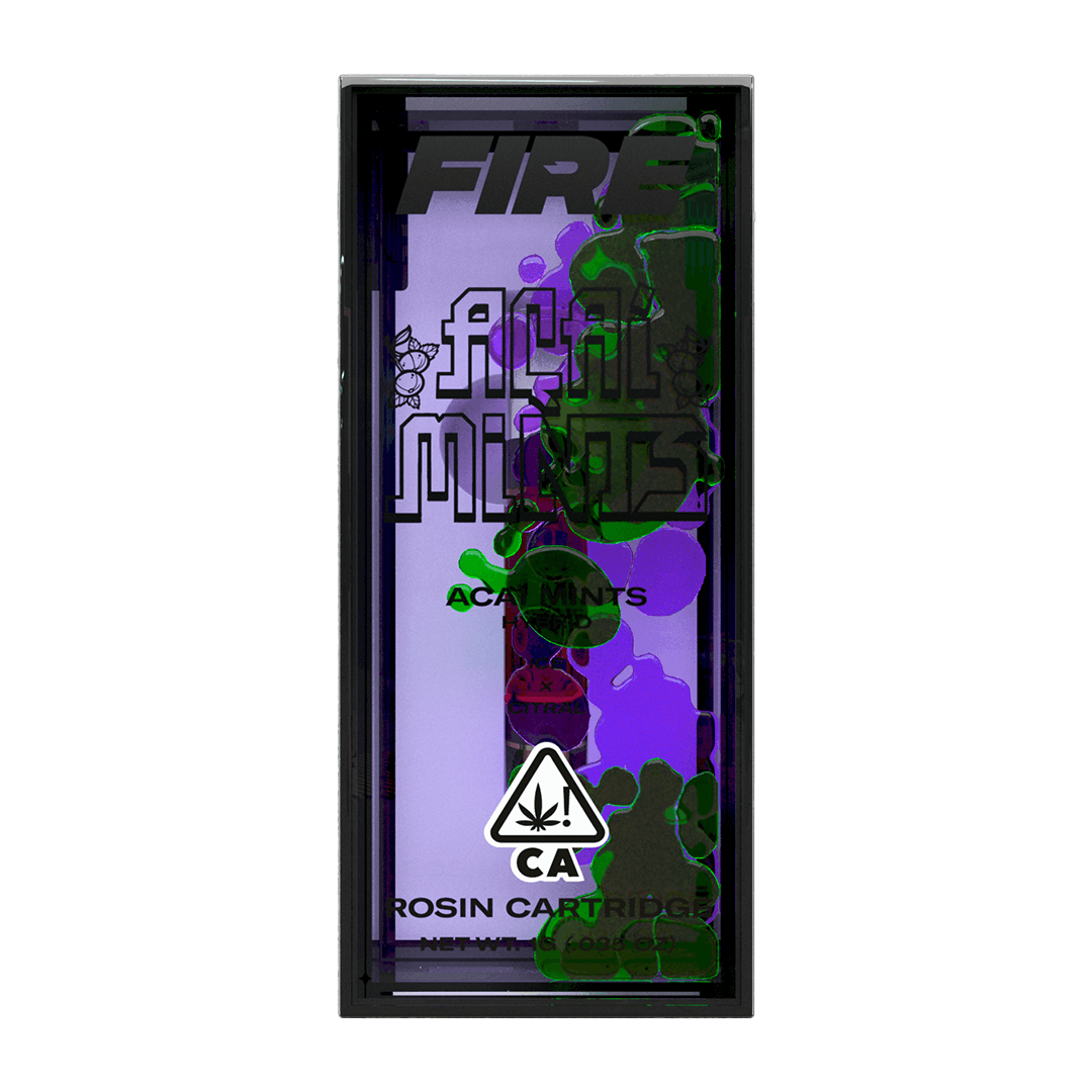 FIRE Rosin Carts - Açaí Mintz 1.0 G - image 2