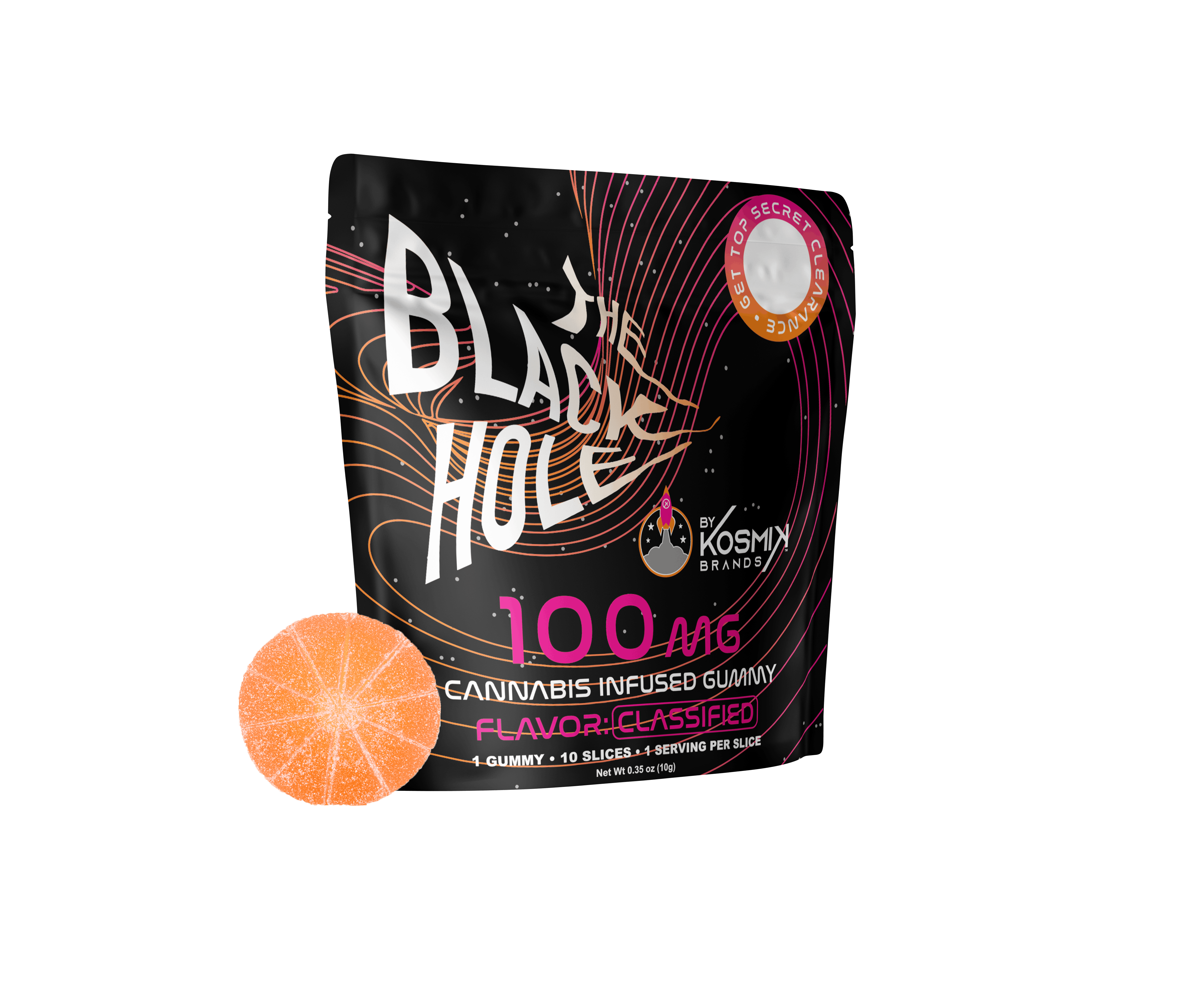 The Black Hole Pink (1 PIECE Multiserve) 100mg | MO - image 1