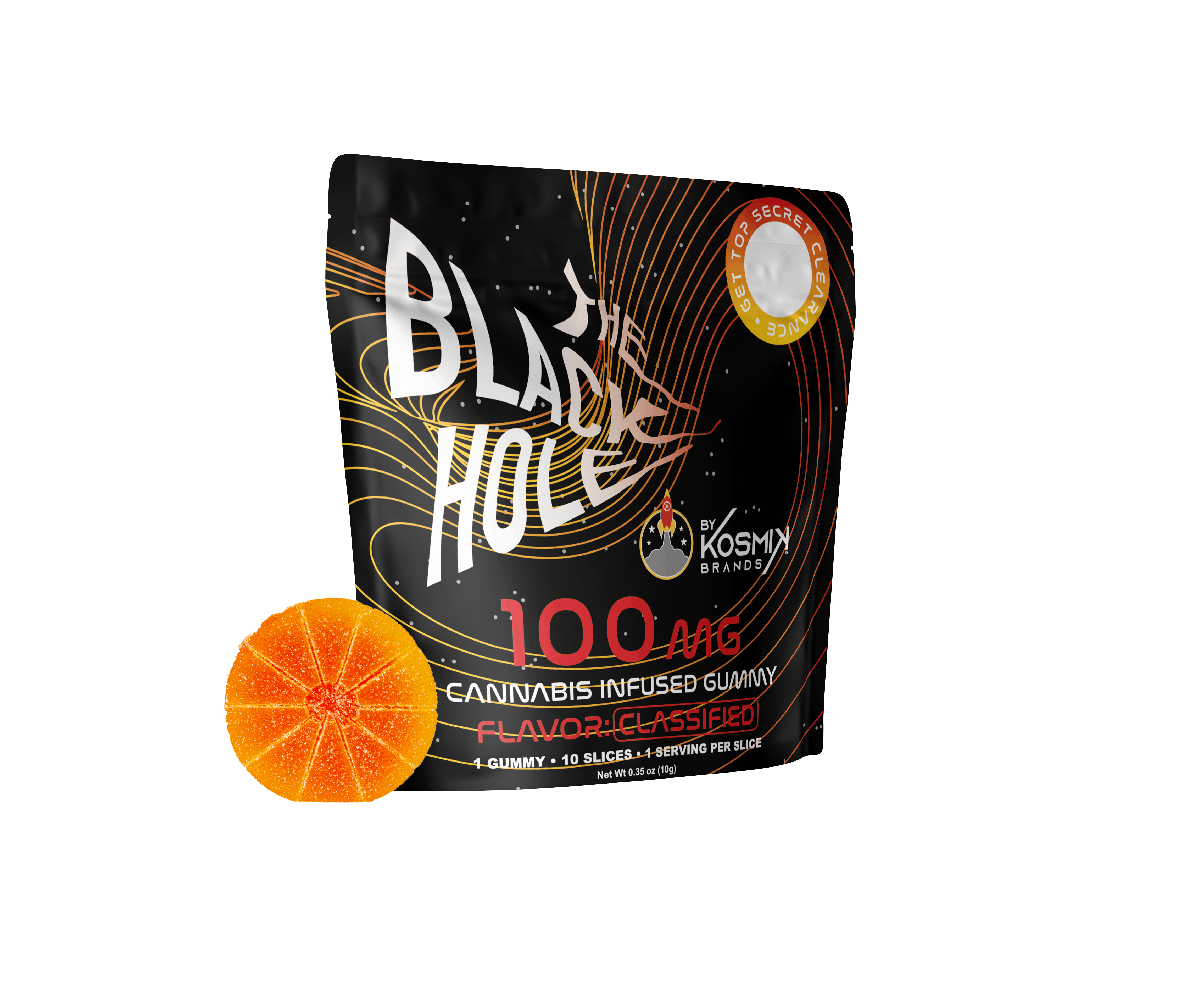 The Black Hole Red (1 PIECE Multiserve) 100mg | MO - image 1