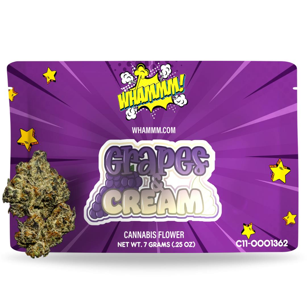 WHAMMM - Flower - Grapes & Cream - 7G - image 1