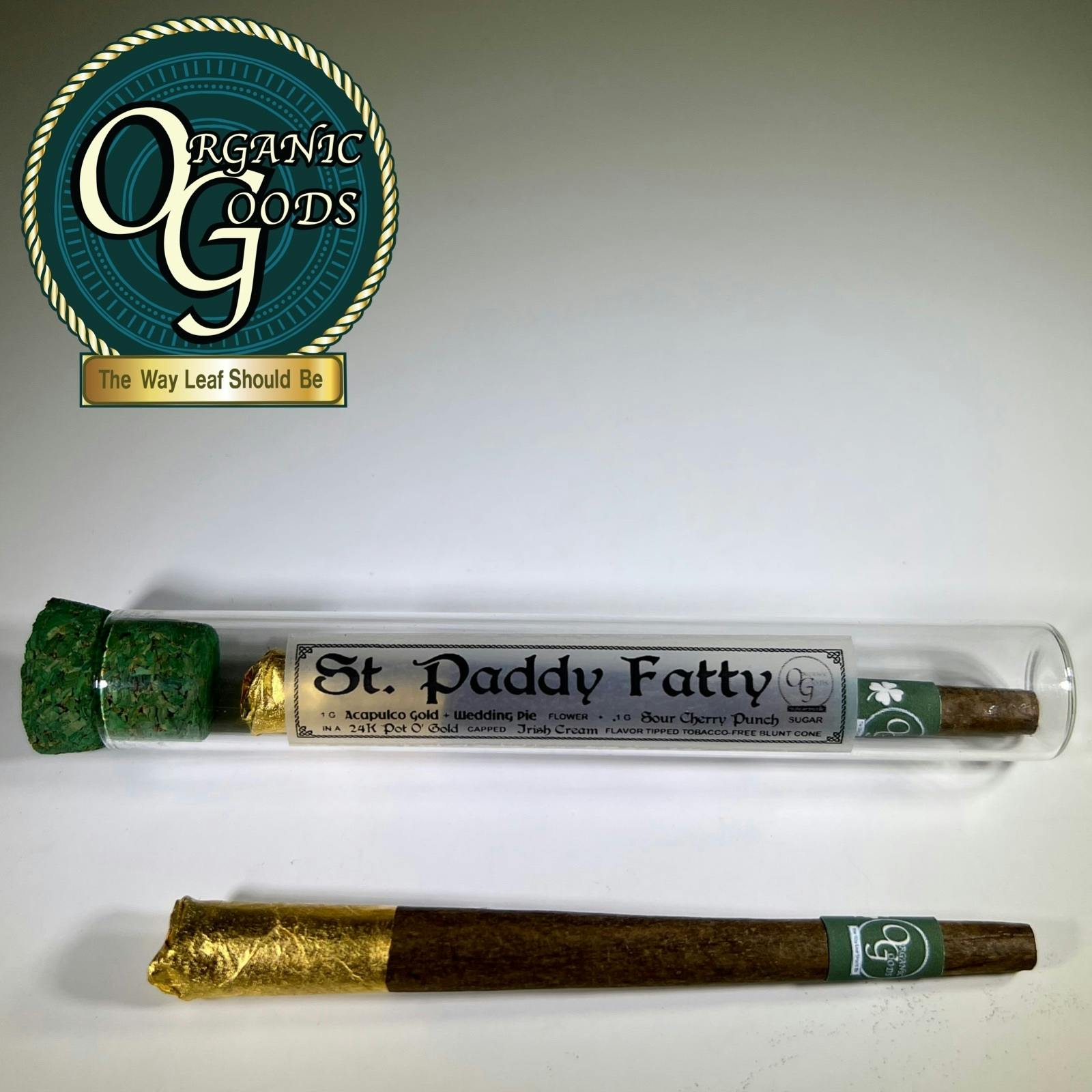 Organic Goods Pre-Roll St. Paddy Fatty 1.1 G - image 1