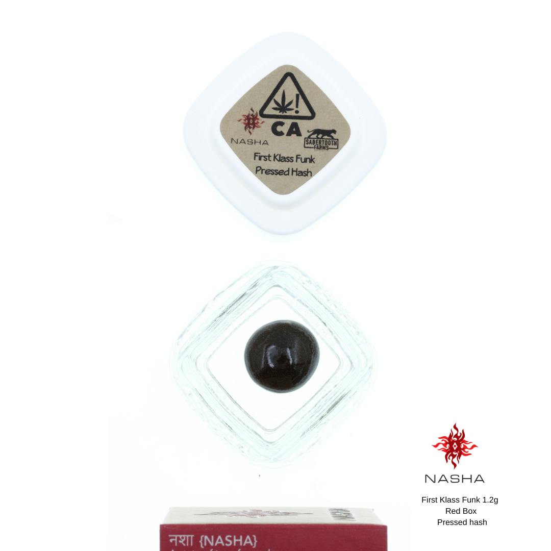 First Klass Funk 1.2g Red Pressed Hash (Sabertooth) - image 2