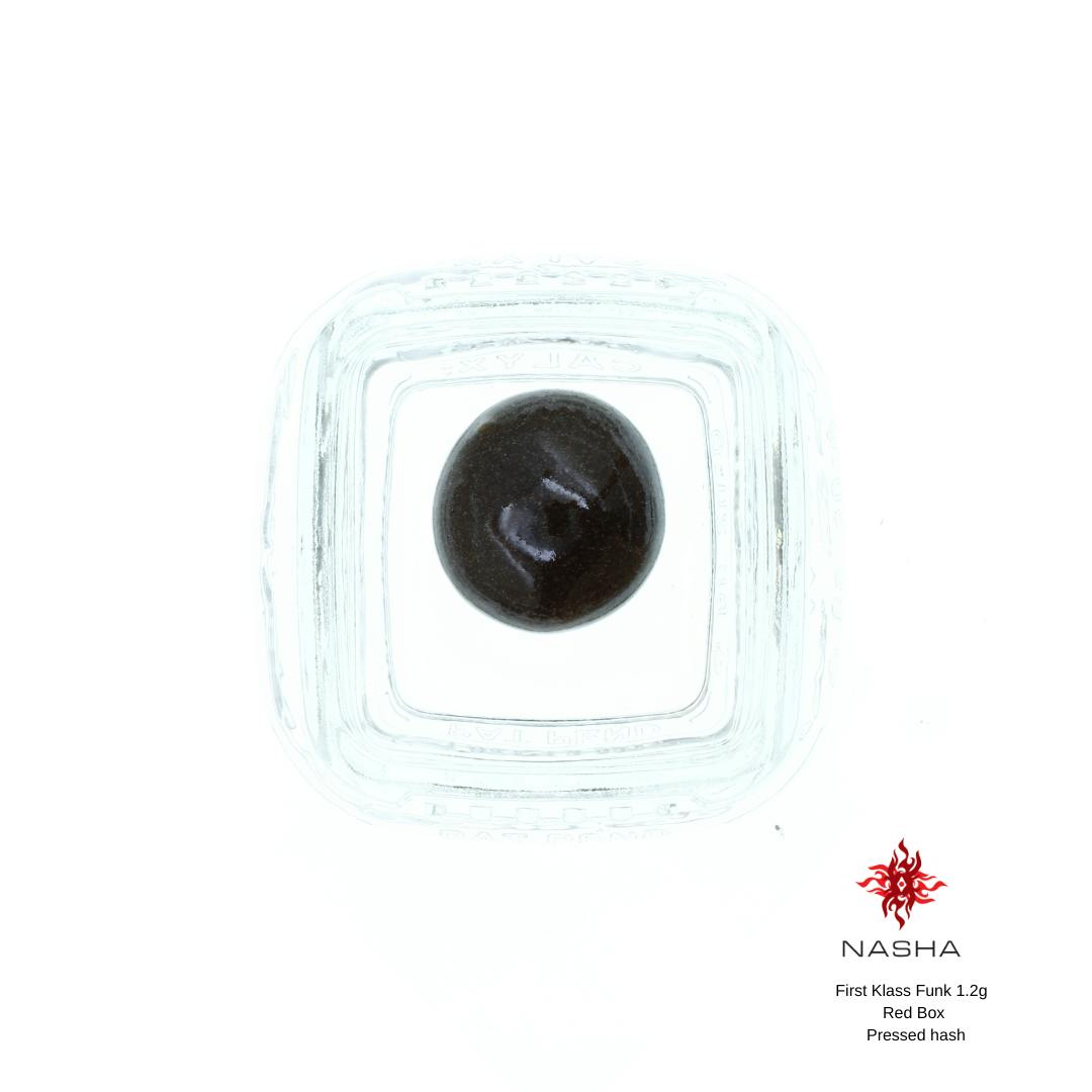 First Klass Funk 1.2g Red Pressed Hash (Sabertooth) - image 1