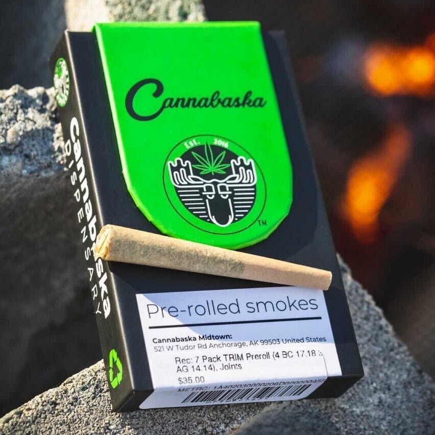 Cannabaska | 7pk Premium Trim Pre-Rolls (2WC 23.5)(2MAC 23.47)(3GOG 21.18) - image 1
