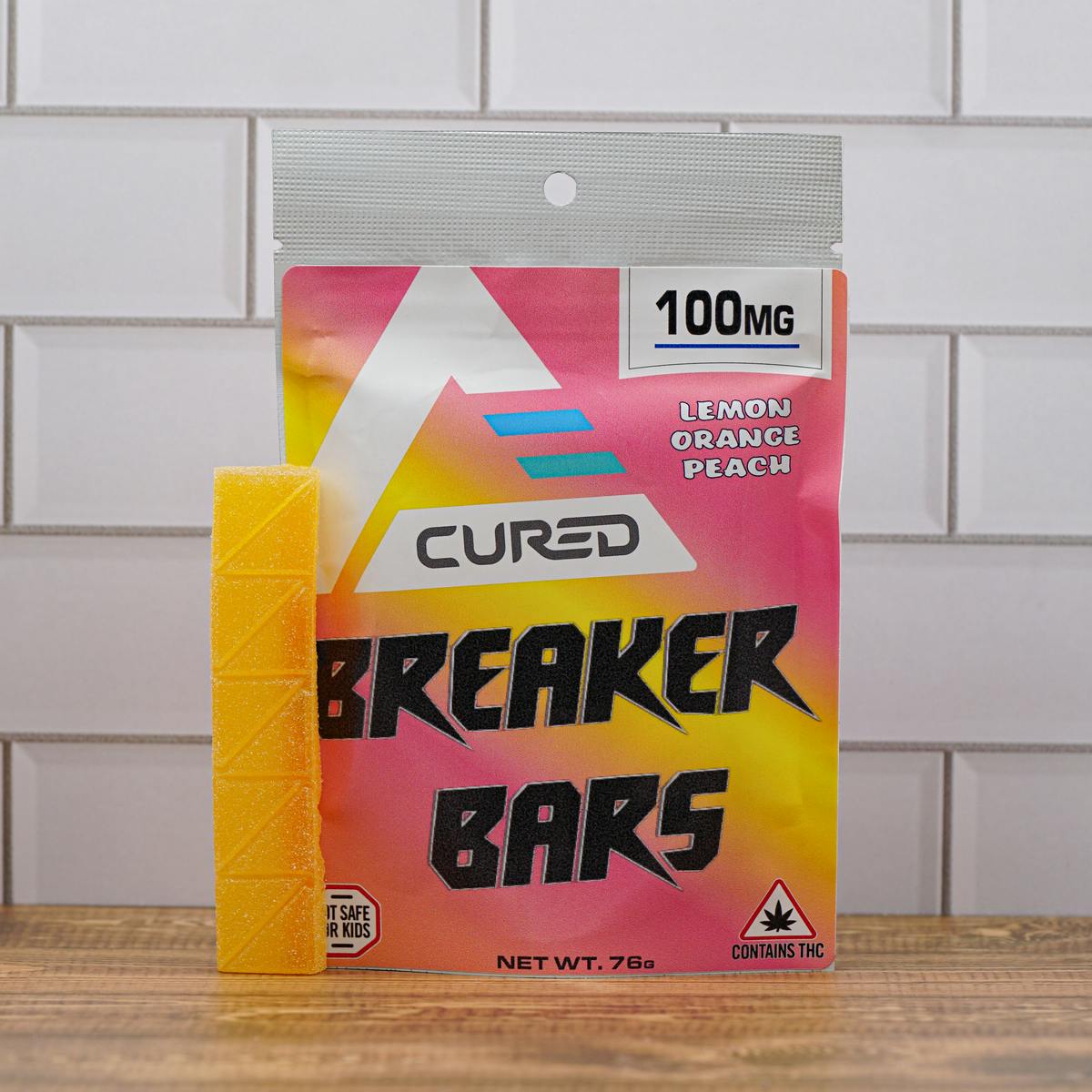 100mg Breaker Bars - Lemon Orange Peach - image 1