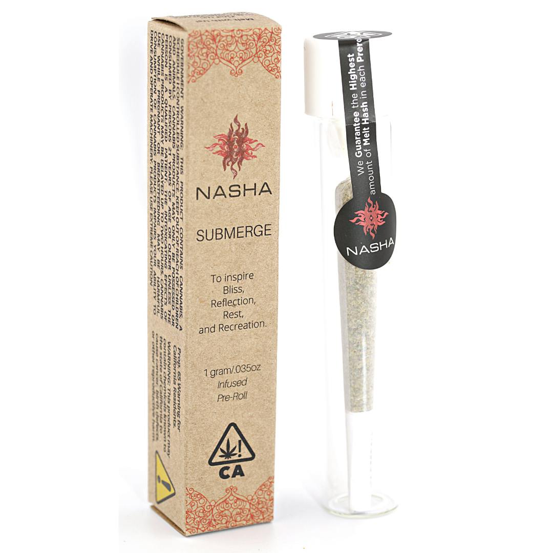 Submerge 1 gram Infused Preroll - Gush Mints x Coup d'etat - image 1