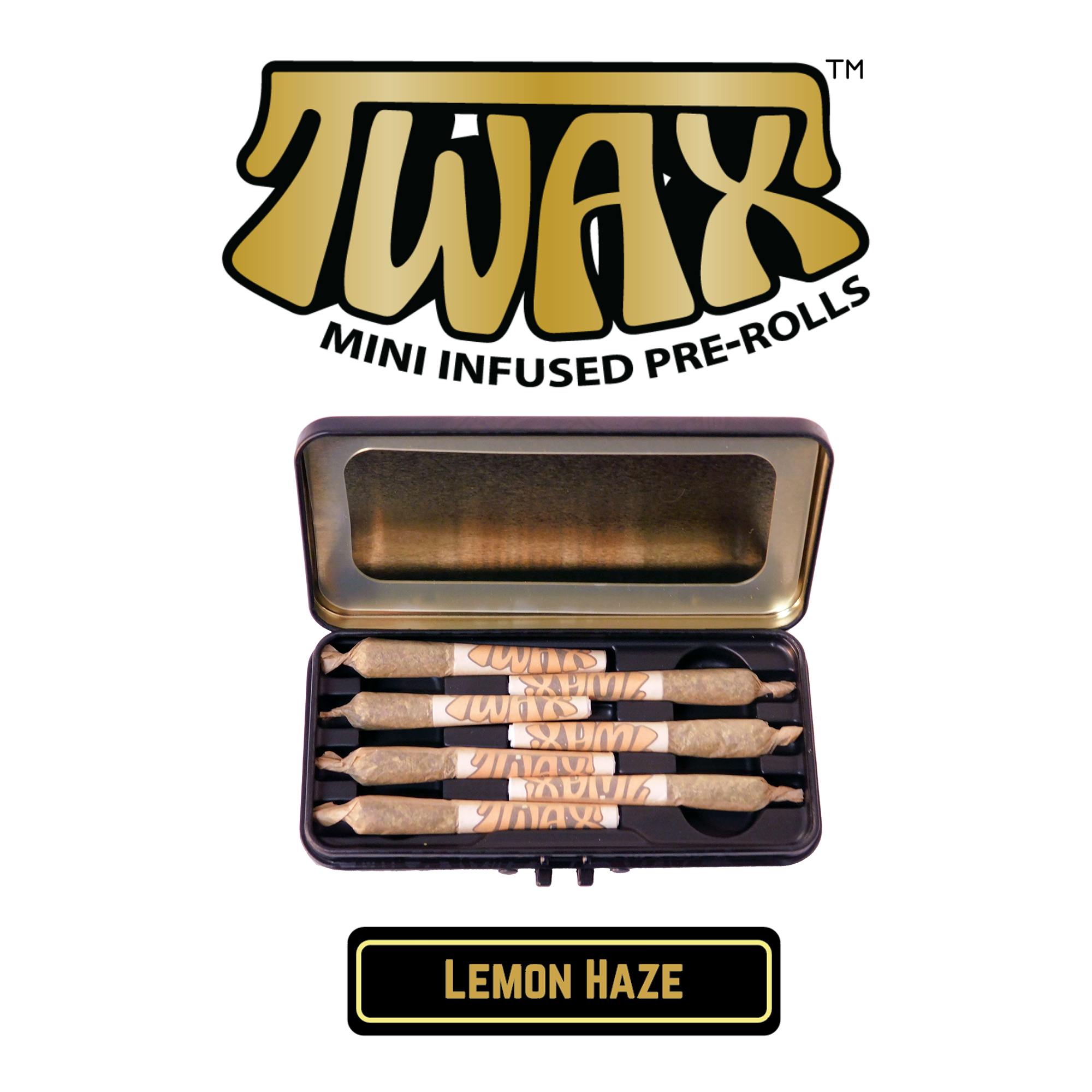 The Clear TWAX Mini Infused Pre-rolls 3.5g [7 Pack] | Lemon Haze - image 1