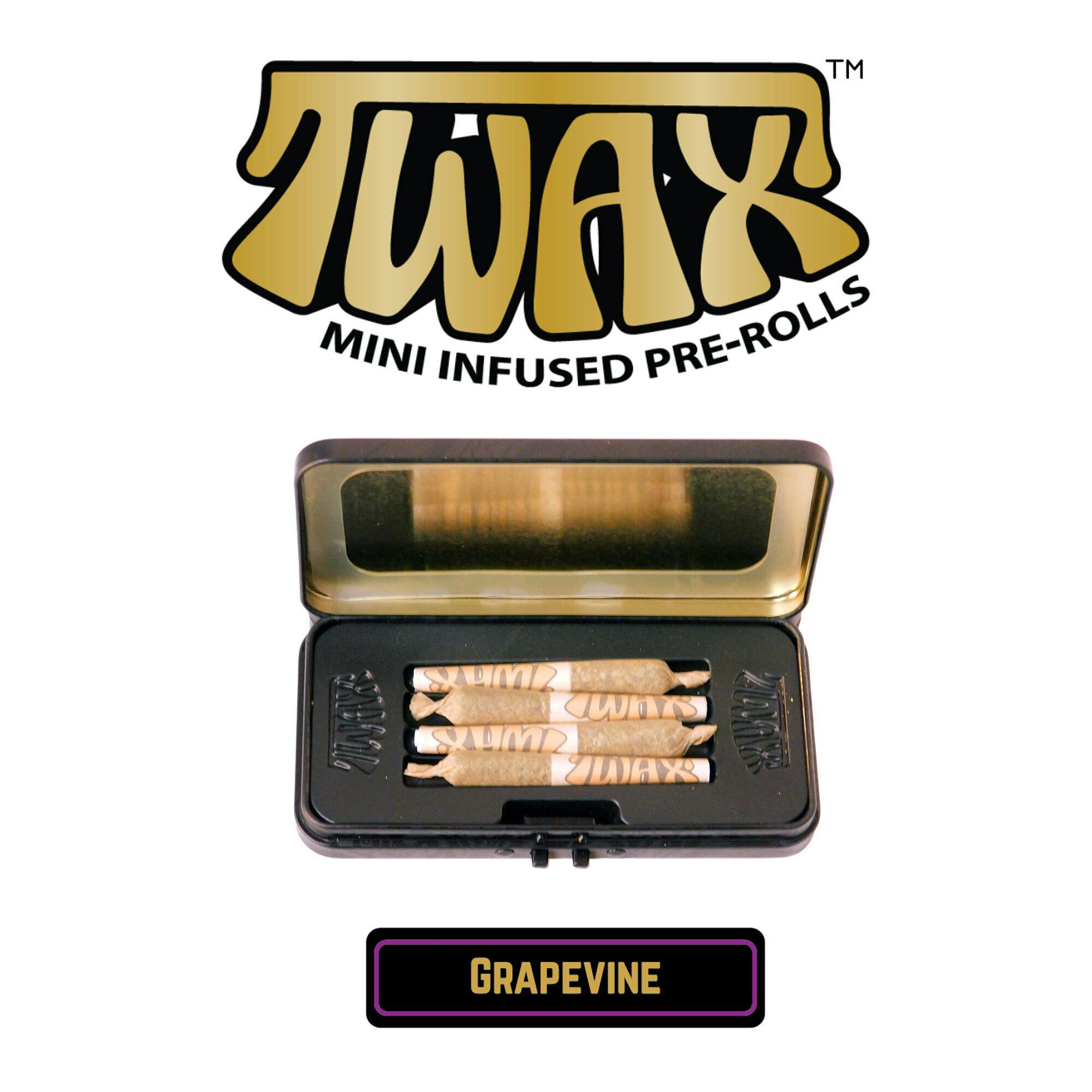 The Clear TWAX Mini Infused Pre-rolls 2g [4 Pack] | Grapevine  - image 1
