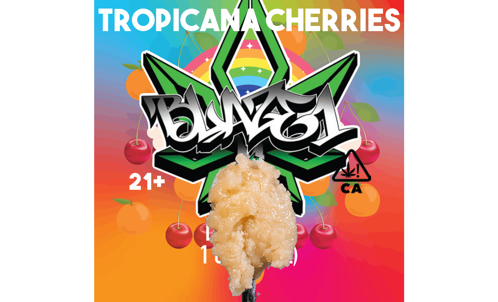 Blaze1 Live Rosin Tropicana Cherry - image 1