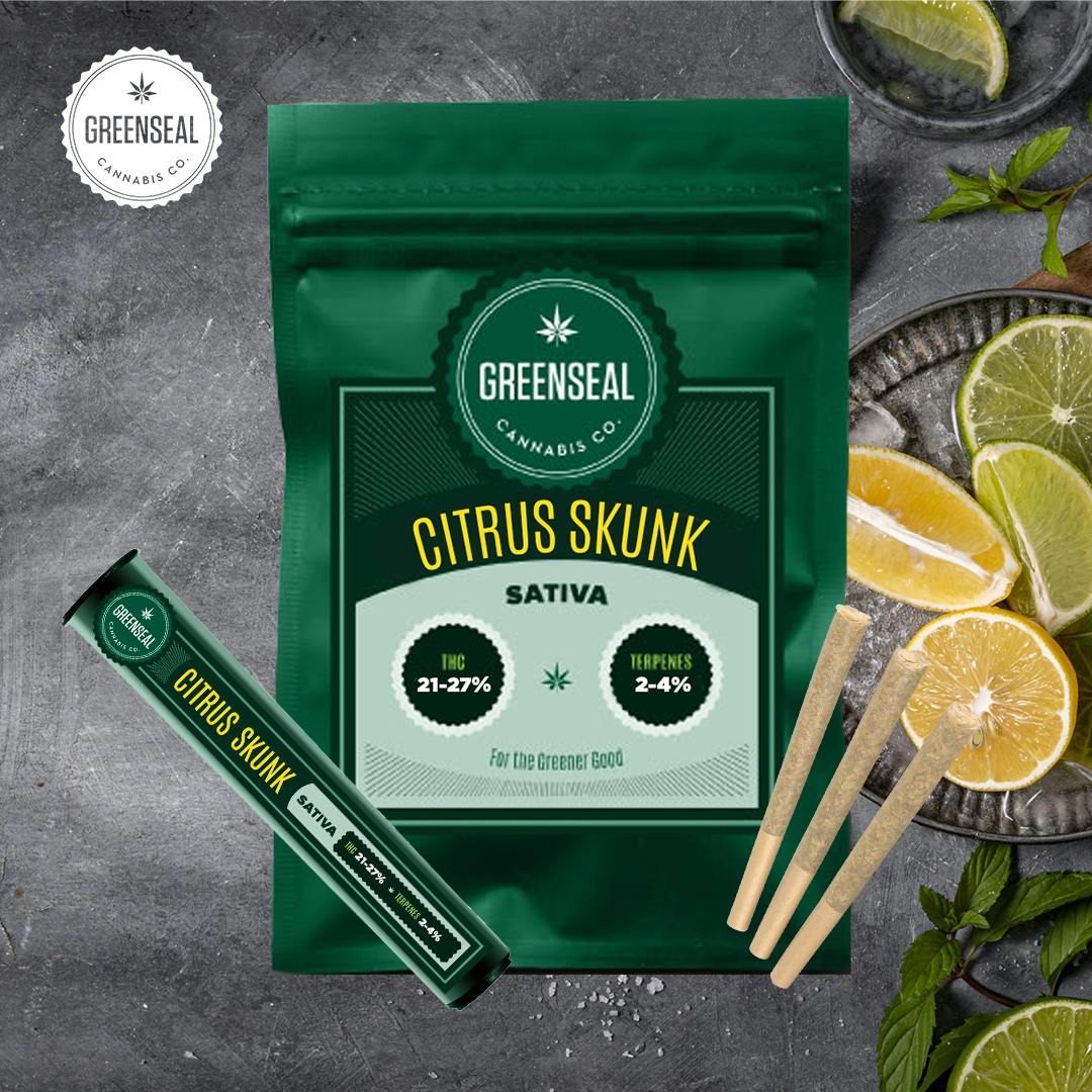 Citrus Skunk - 1x1g Pre-Roll - Manitoba - image 2