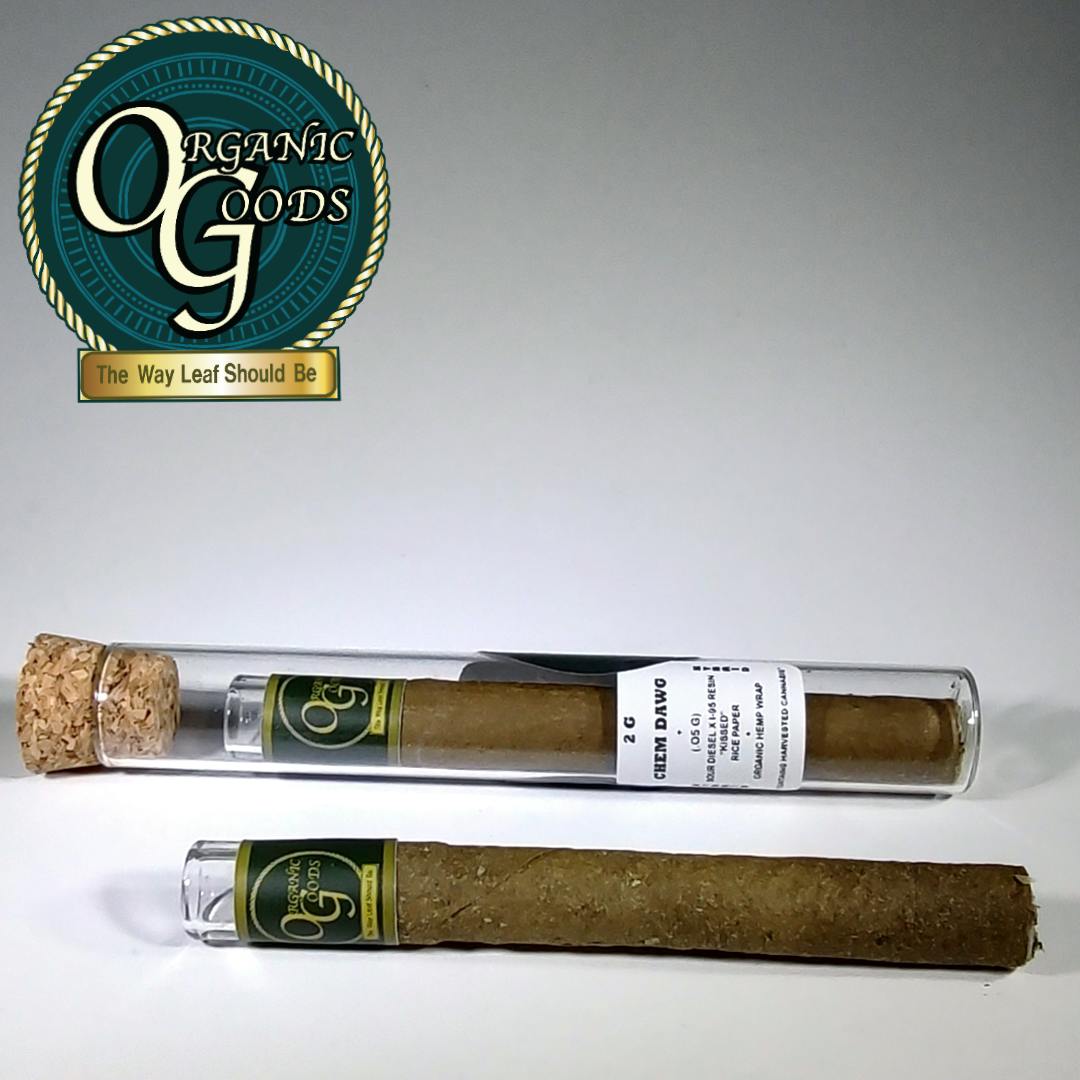 OG Resin Kissed TF Blunt Chem Dawg x Sour Diesel x I95 2.05 G - image 1