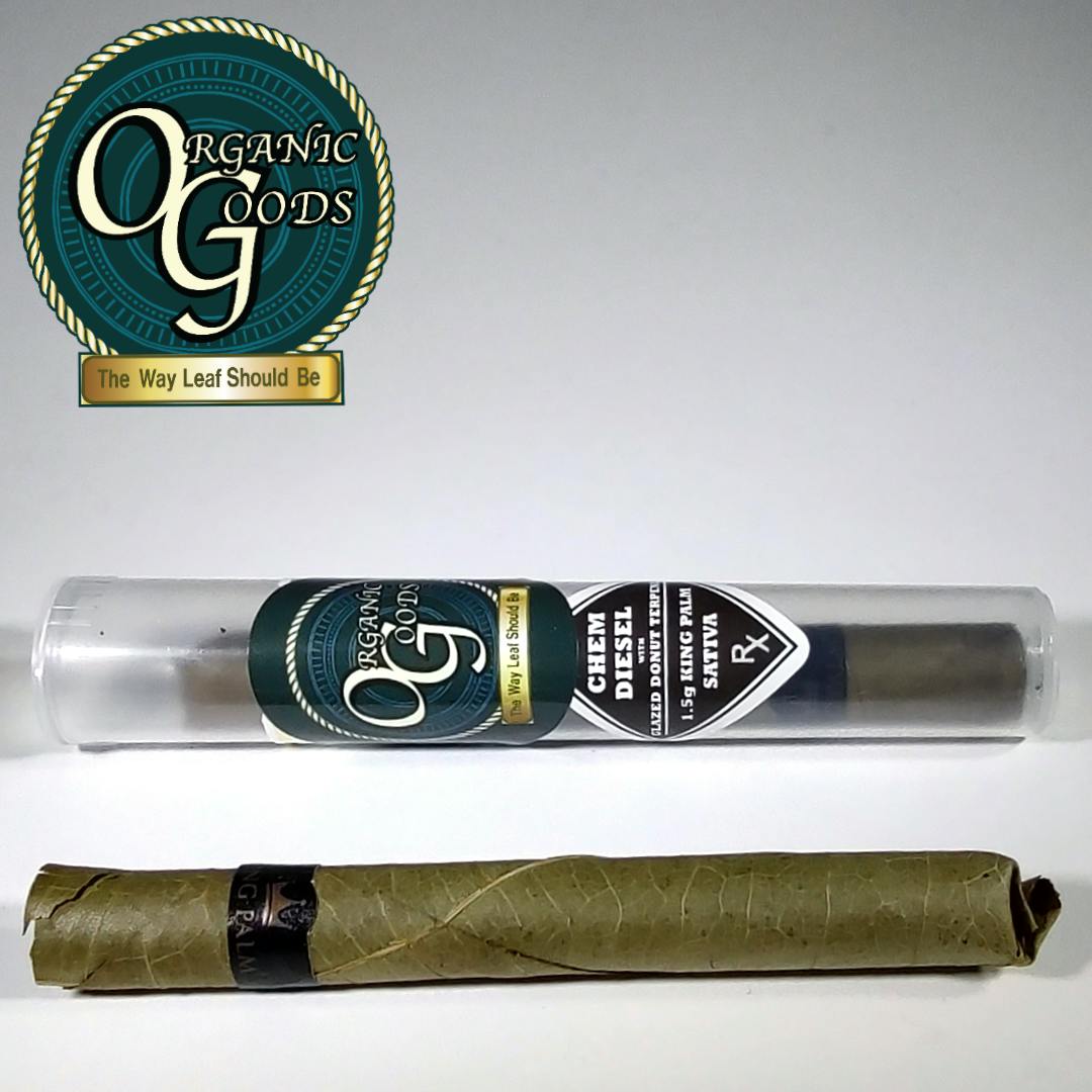 Organic Goods King Palm w/ Terpenes Chem Diesel 1.5 G - image 1