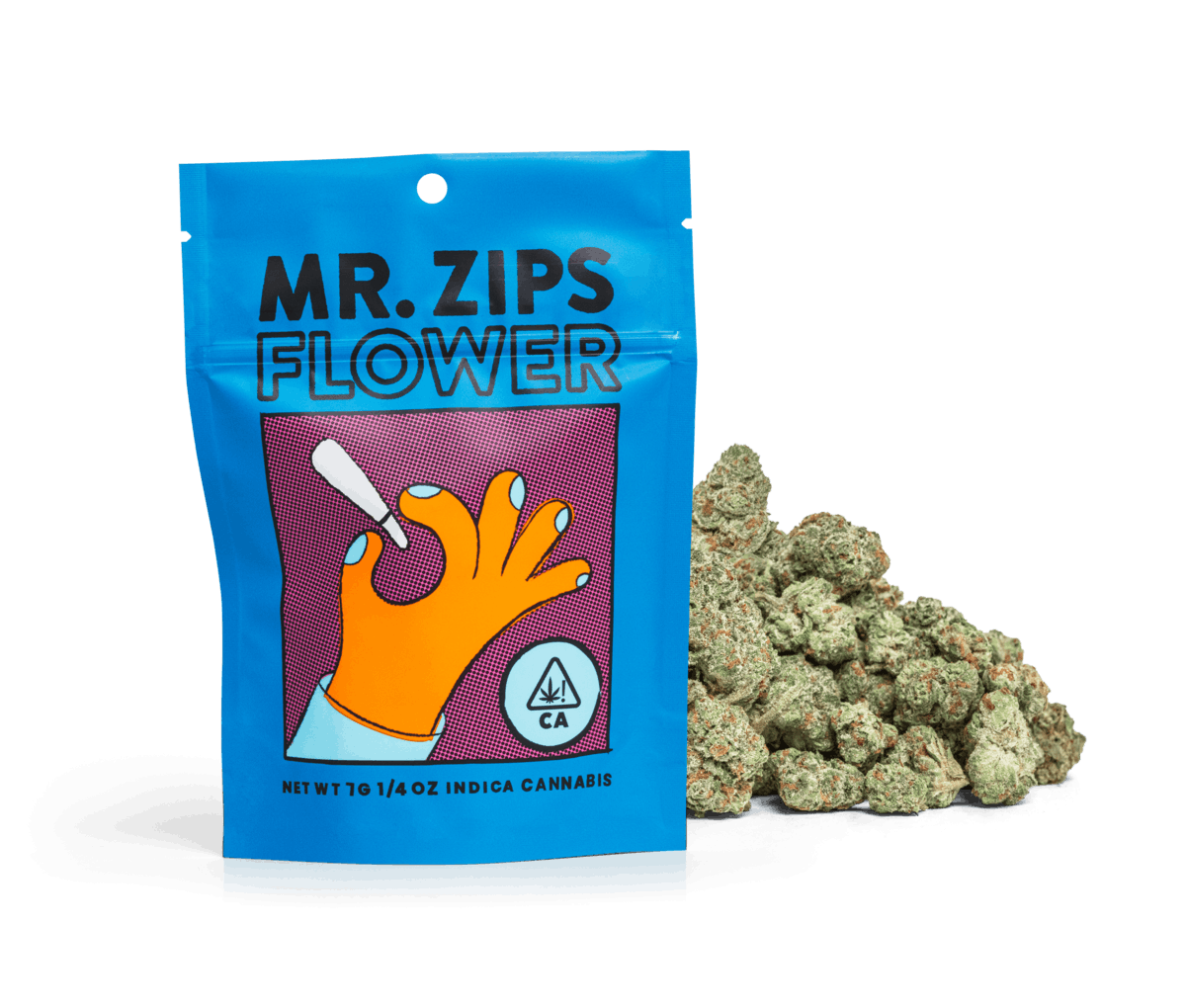 MR. ZIPS | Glaciers | 7.0g Flower - image 1