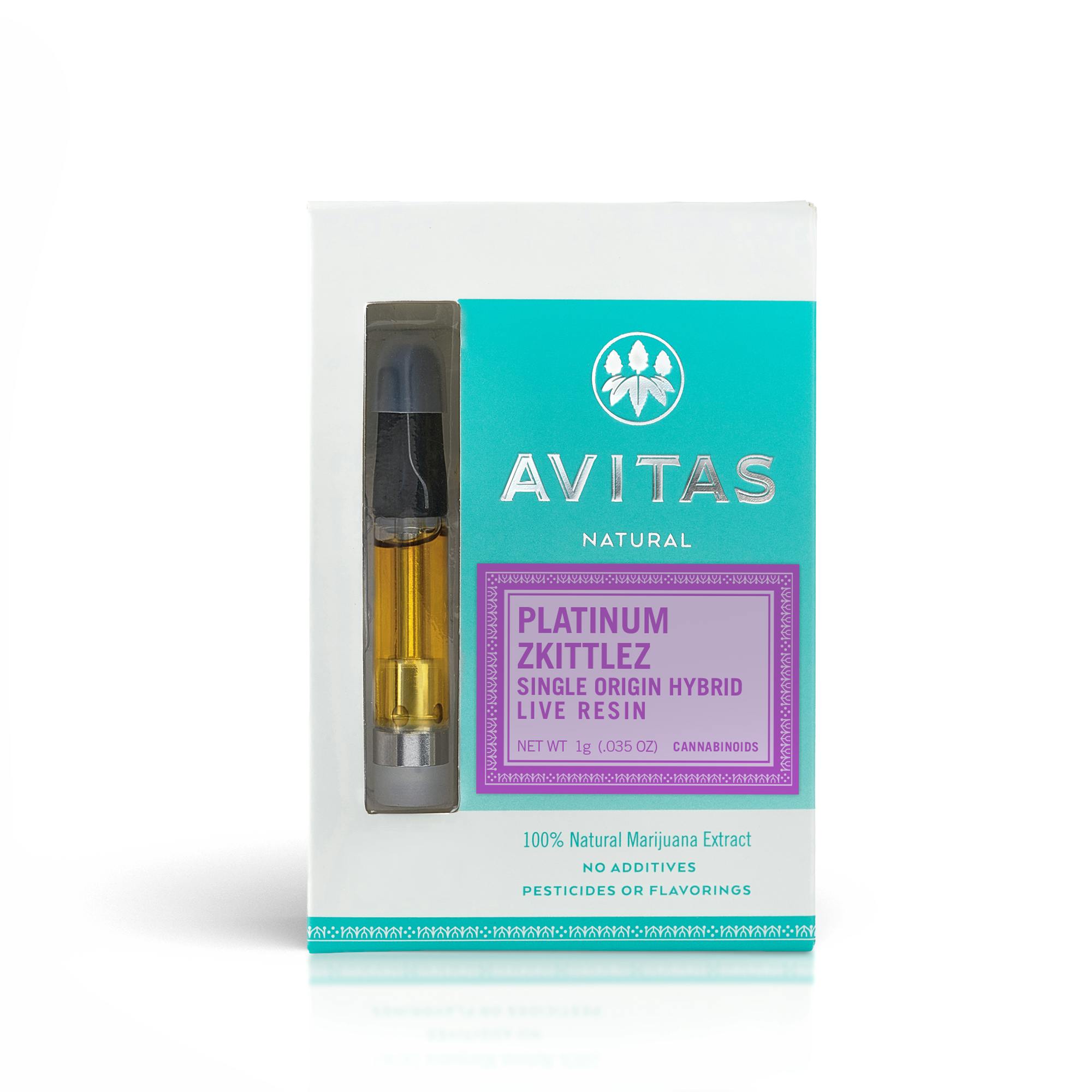 Platinum Zkittlez Live Resin Cartridge 1g - image 1