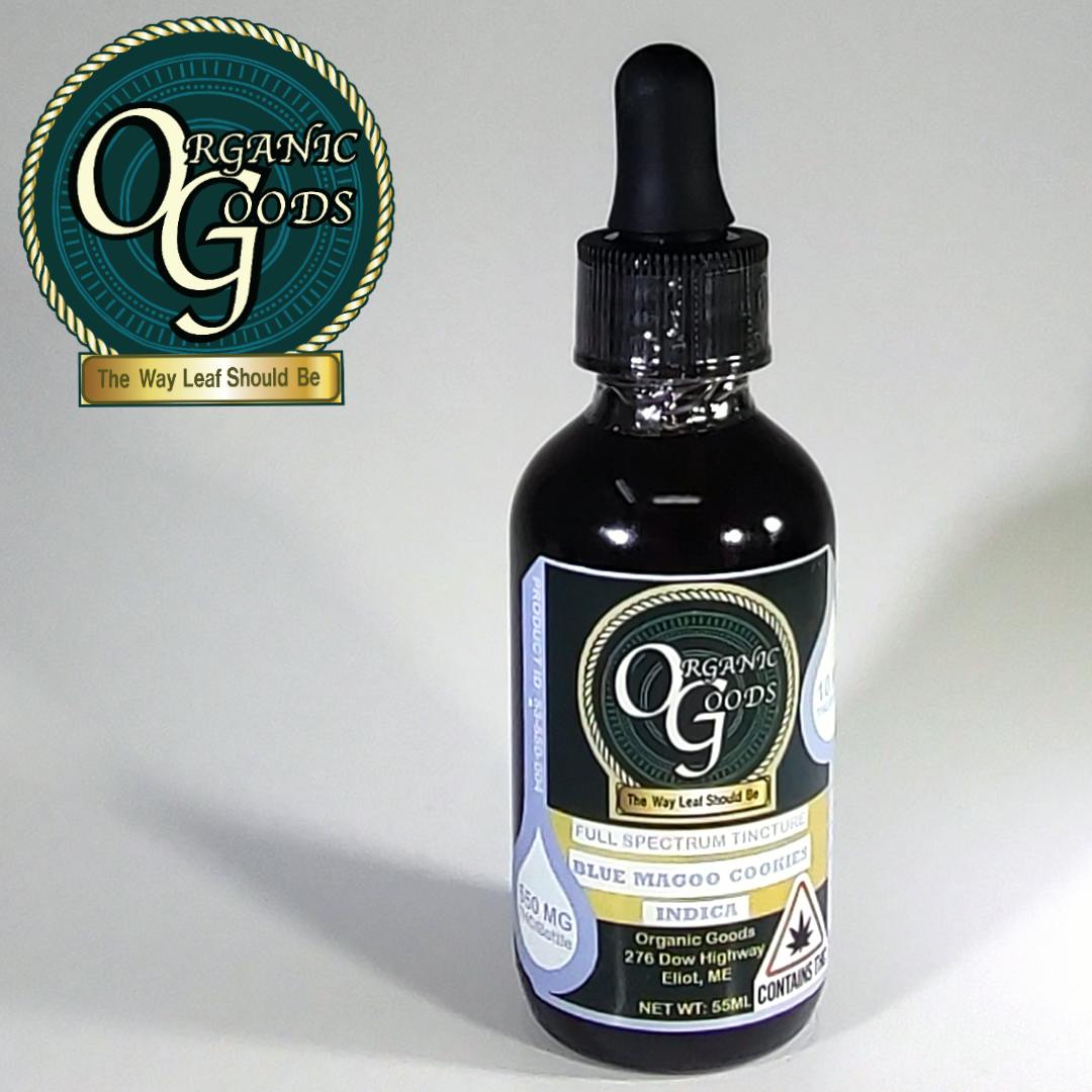 Organic Goods Tincture THC Full Spectrum Blue Magoo Cookies 550 MG - image 1