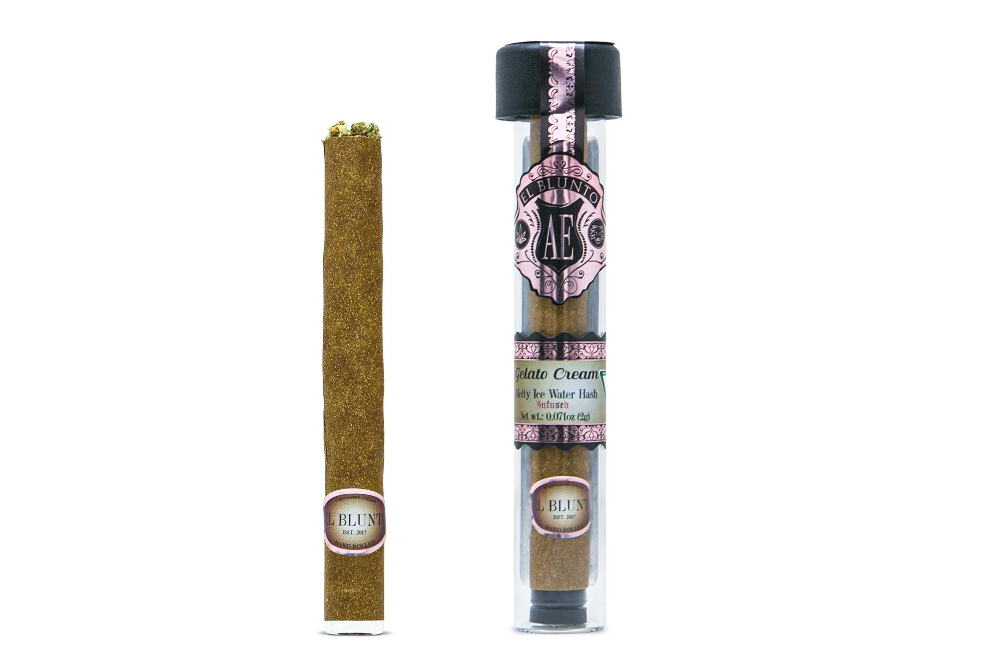 El Blunto - Gelato Cream - 2G Cannabis Cigar - Hash Infused [Blunt] - image 1