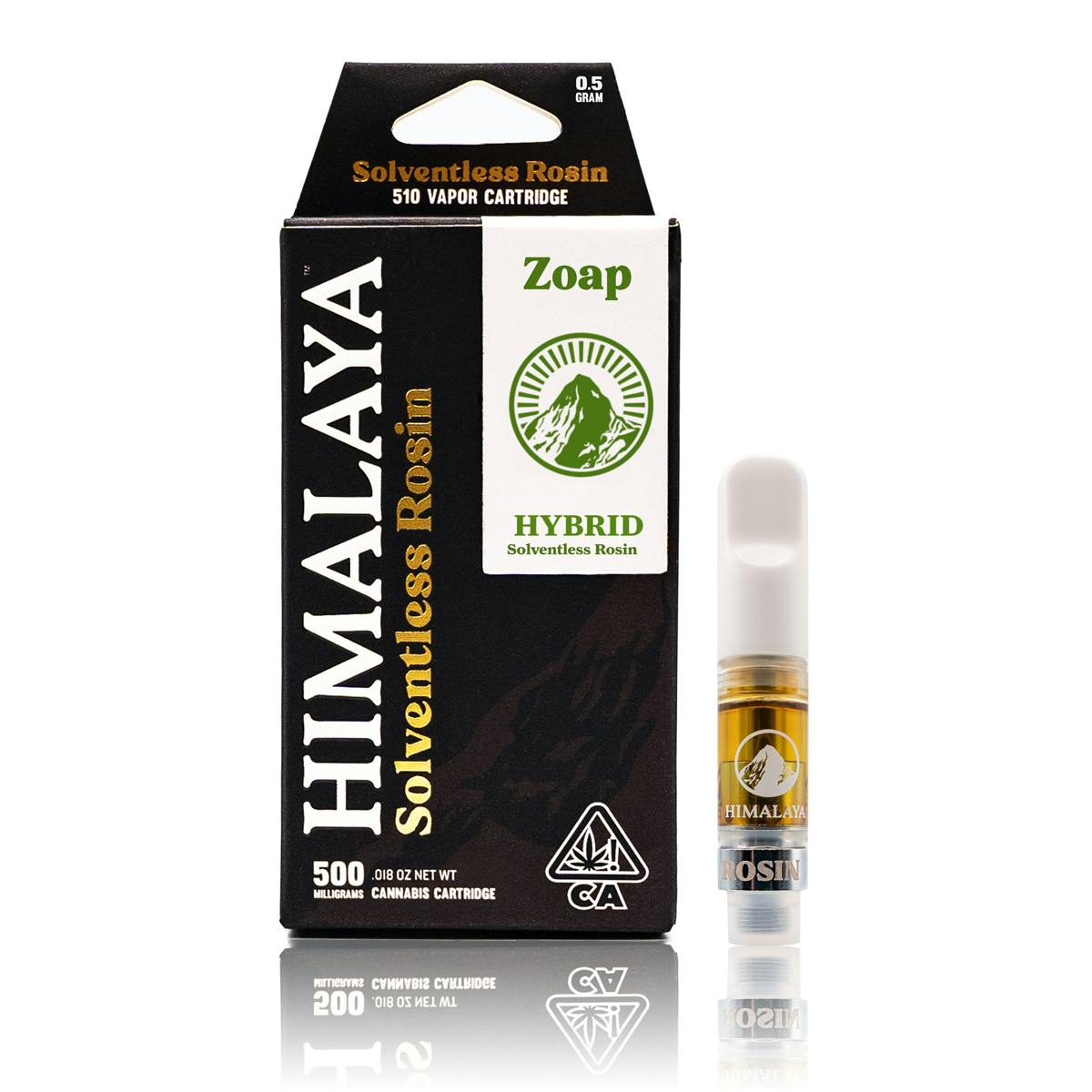 Zoap (Solventless Rosin) Cartridge - .5G - image 1