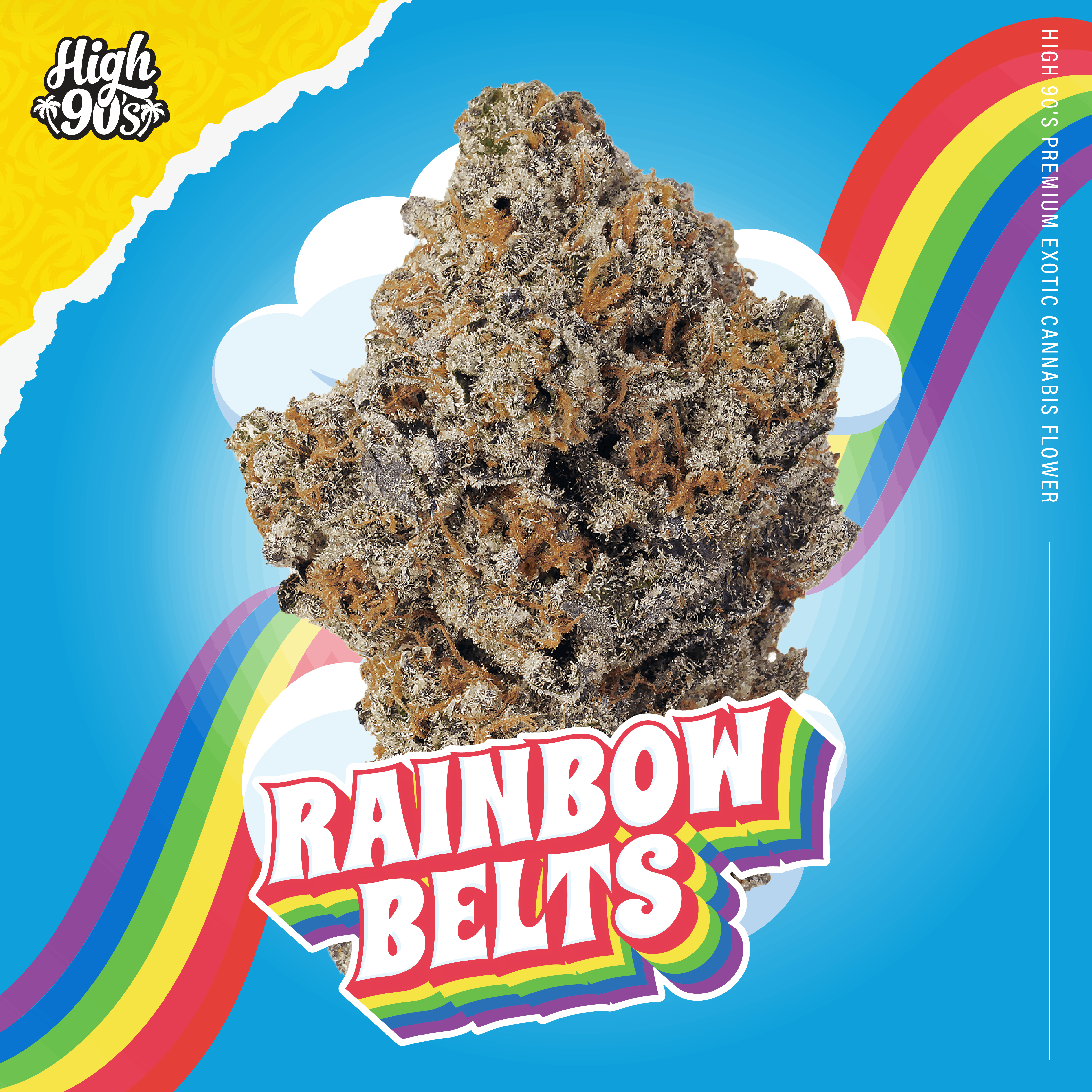High 90s : Rainbow Belts 3.5g Flower - image 1