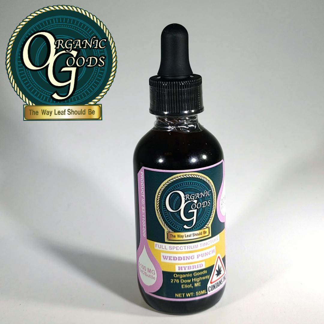 Organic Goods Tincture THC Full Spectrum Wedding Punch 1100 MG - image 1