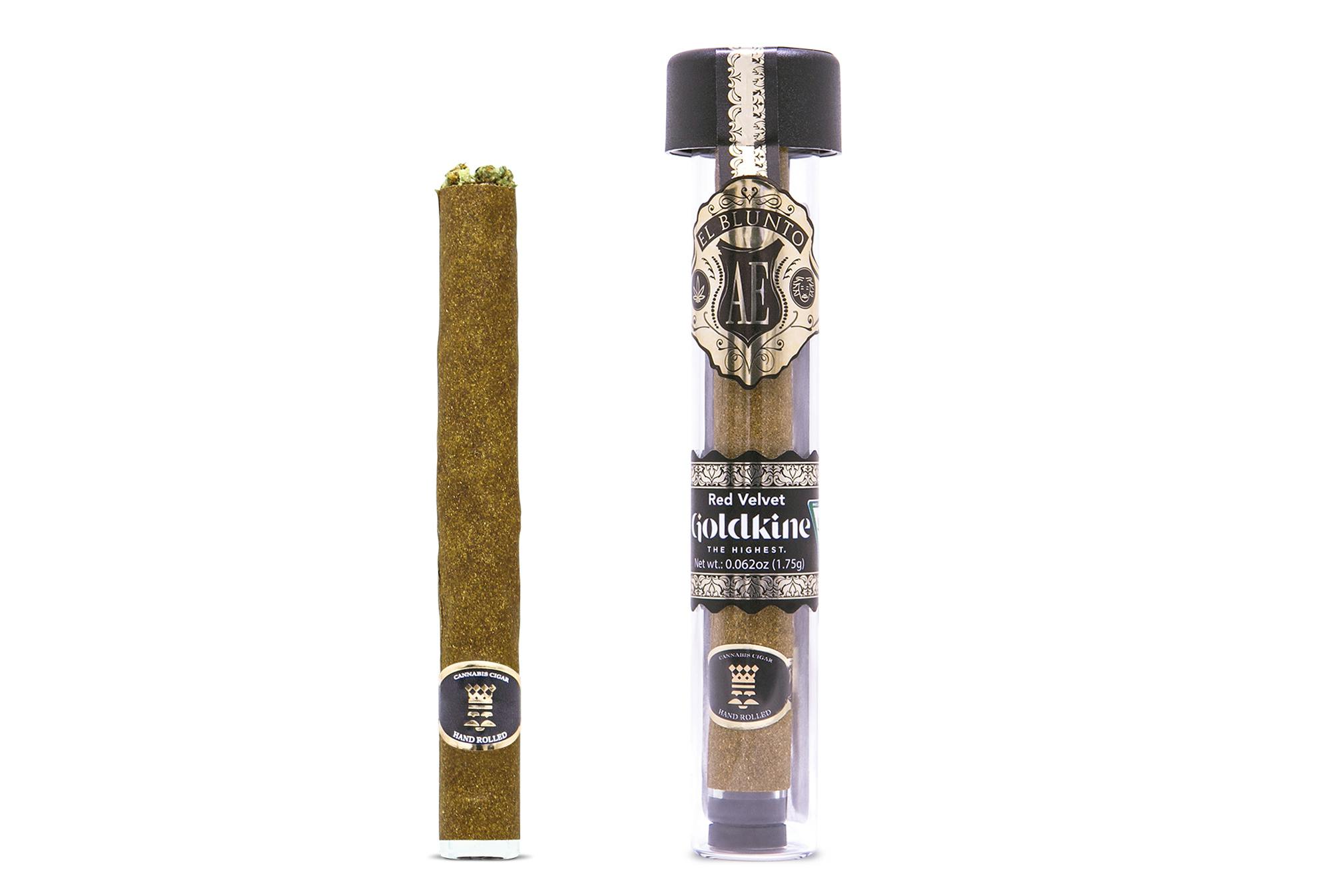 El Blunto x Goldkine - Red Velvet - 1.75G Cannabis Cigar [Blunt] - image 1