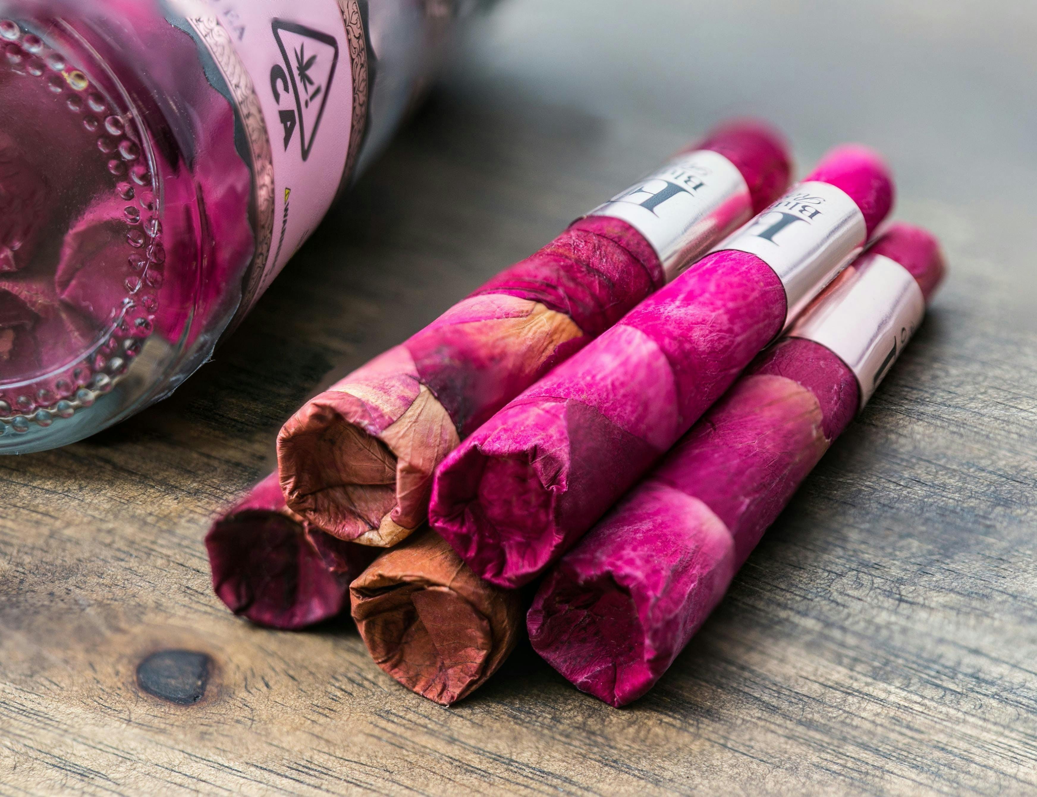 El Bluntito 5-Pack Rosas - Apple Sherb - 5 x 0.5G [Mini Rose Joints] - image 2