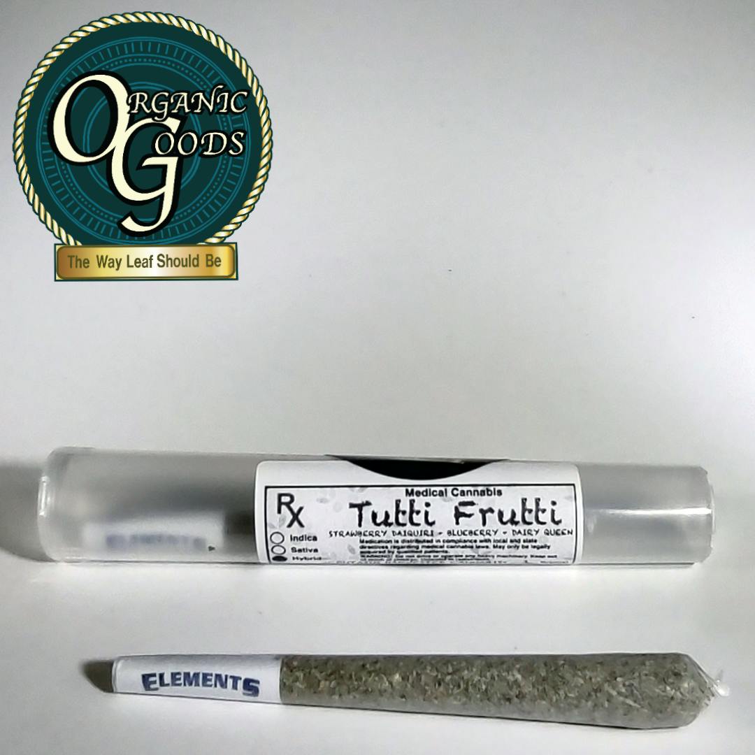 Organic Goods Pre-Roll Tutti Frutti 1 G - image 1