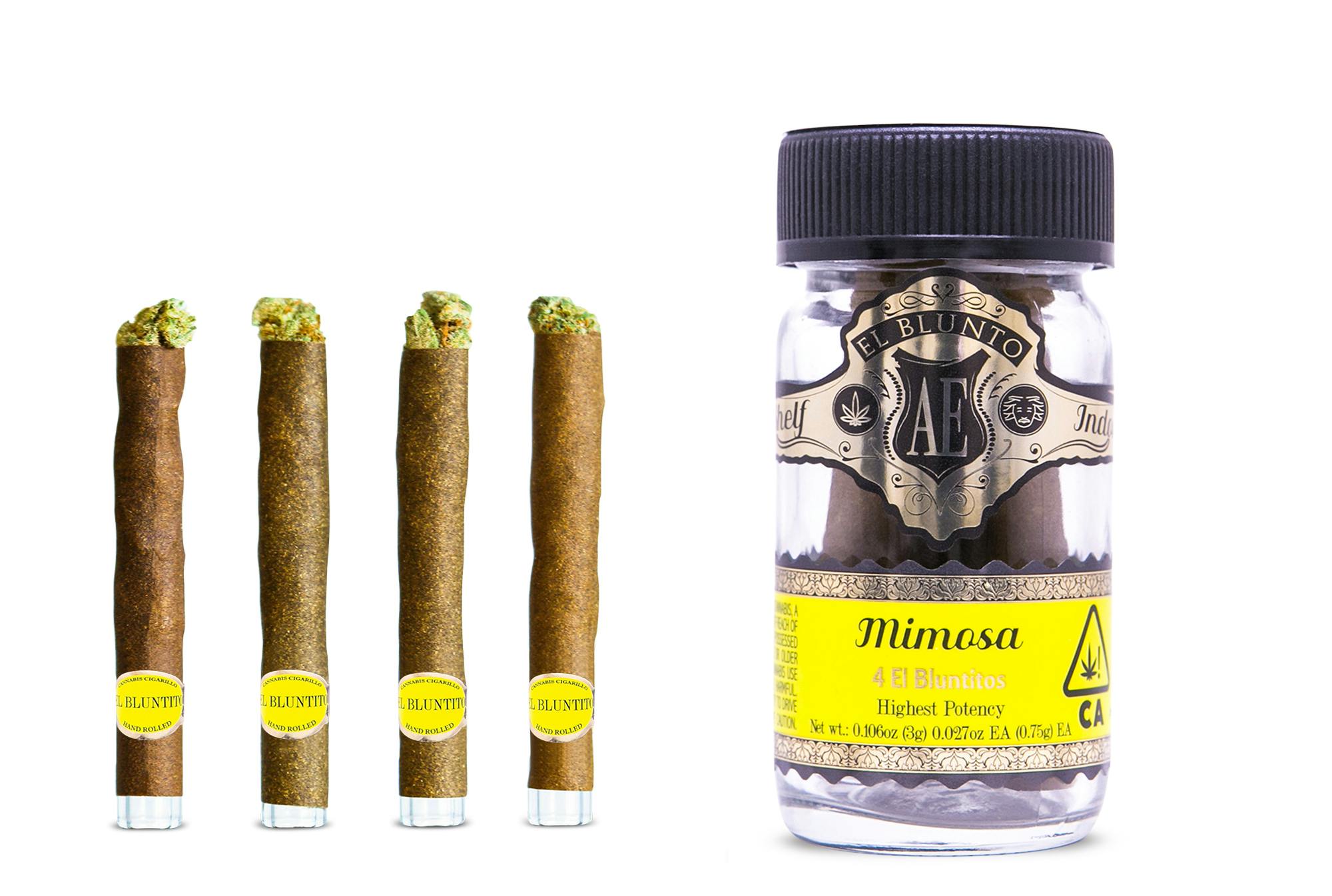 El Bluntito - 4-Pack - Mimosa - 4 x .75G [Mini Blunt] - image 1