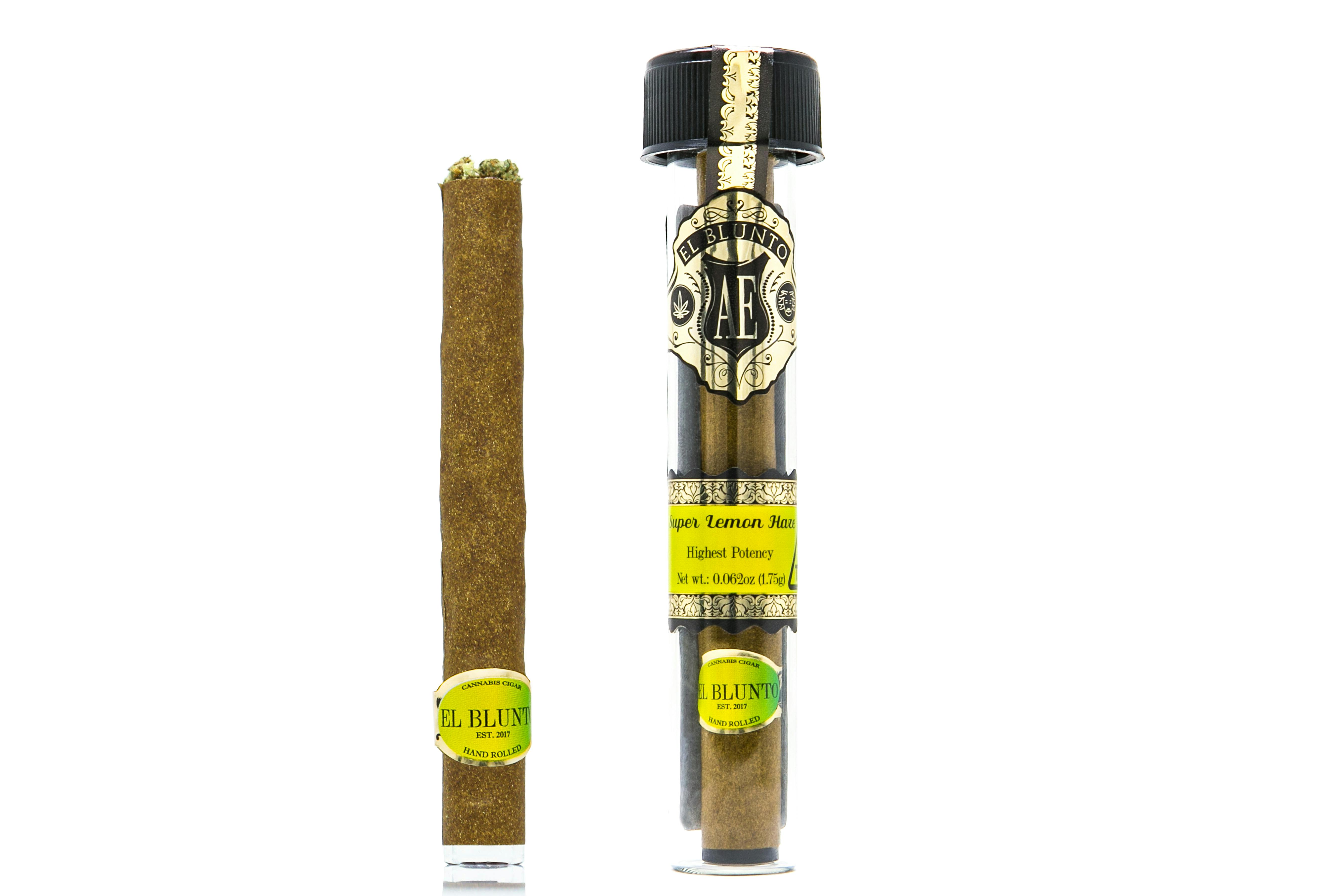 El Blunto - Super Lemon Haze - 1.75G Cannabis Cigar [Blunt] - image 1
