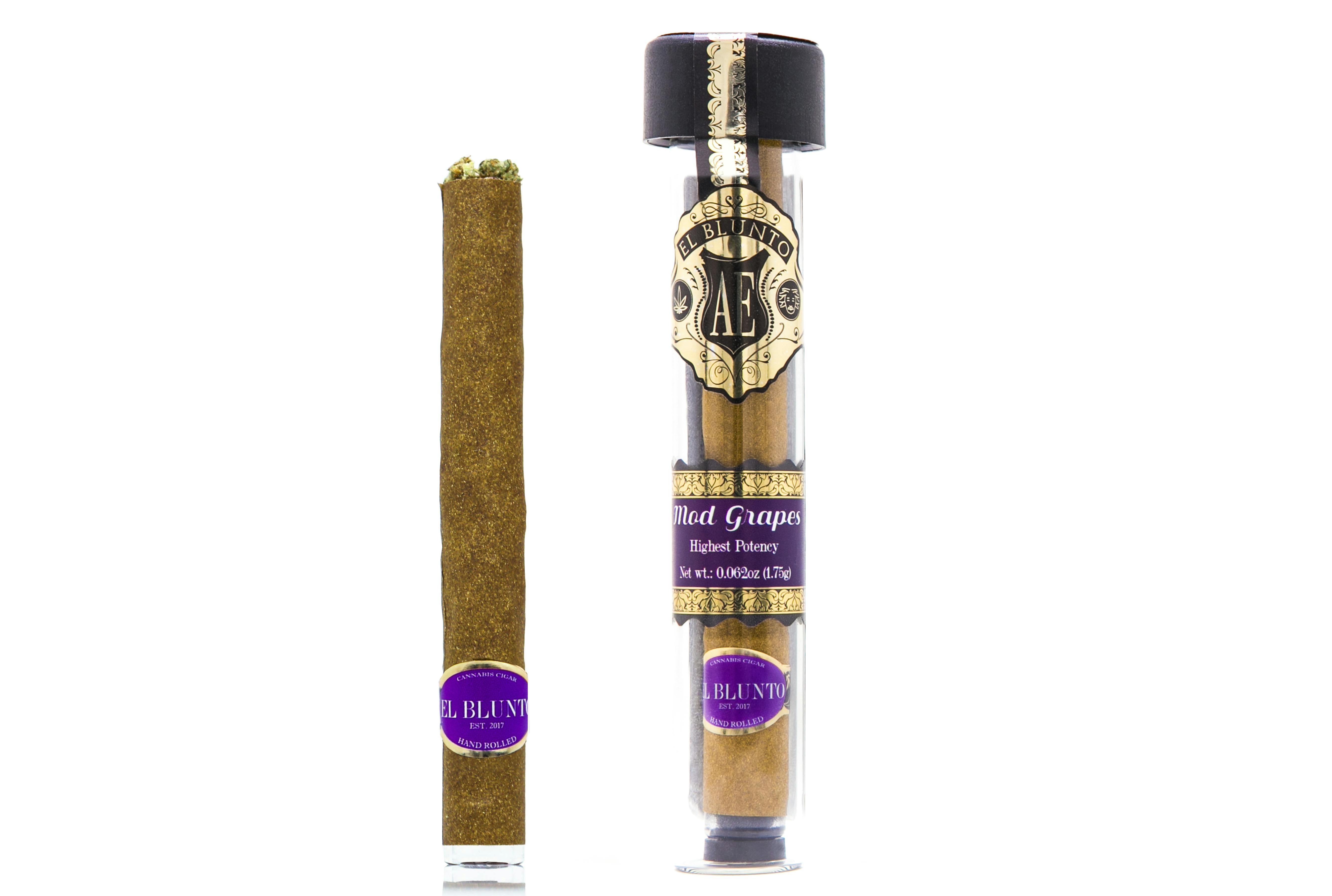 El Blunto - Mod Grapes - 1.75G Cannabis Cigar [Blunt] - image 1