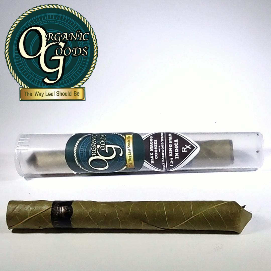 Organic Goods King Palm w/ Terpenes Blue Magoo Cookies 1.5 G - image 1