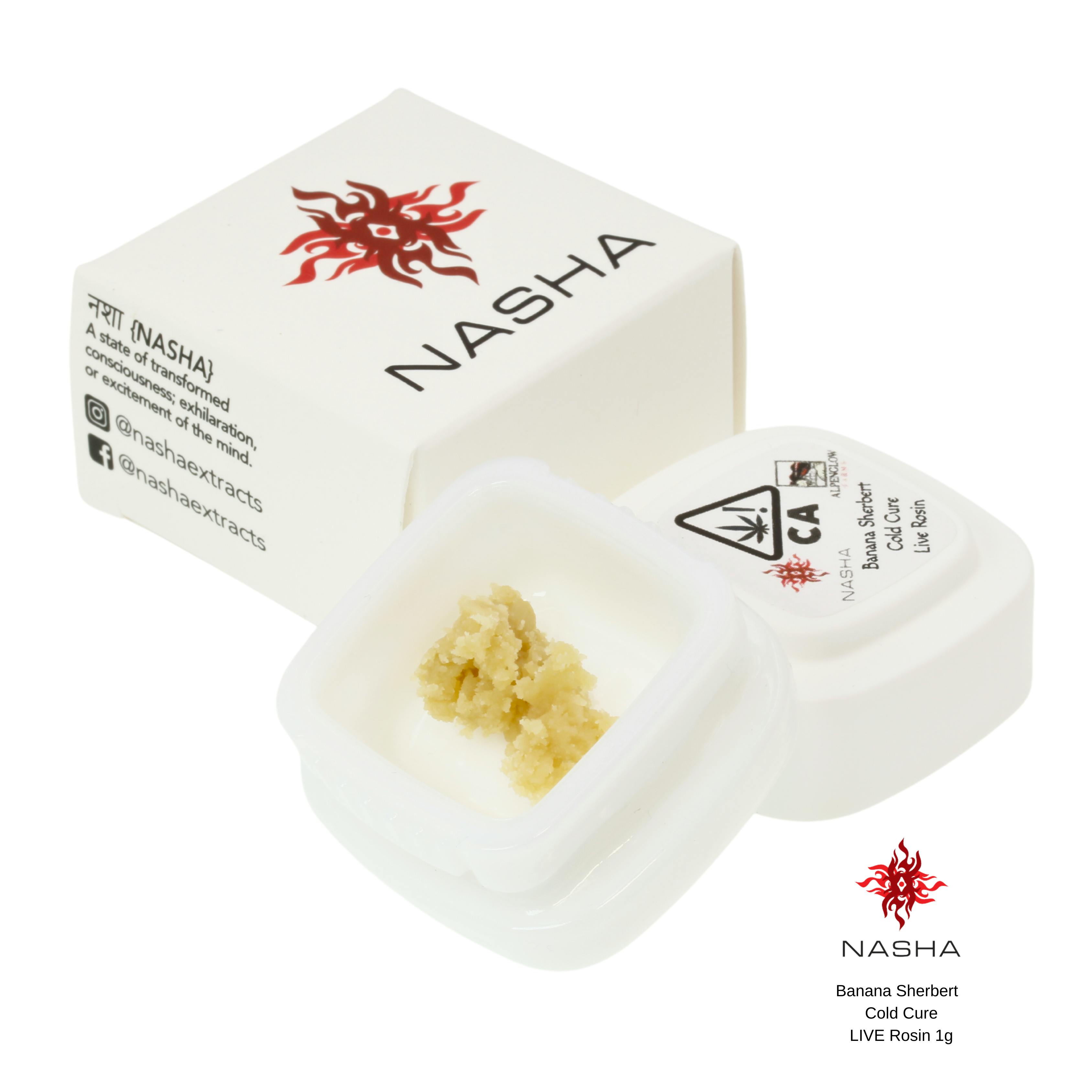 Banana Sherbert Cold Cure Live Rosin (Alpenglow Farm) - image 3