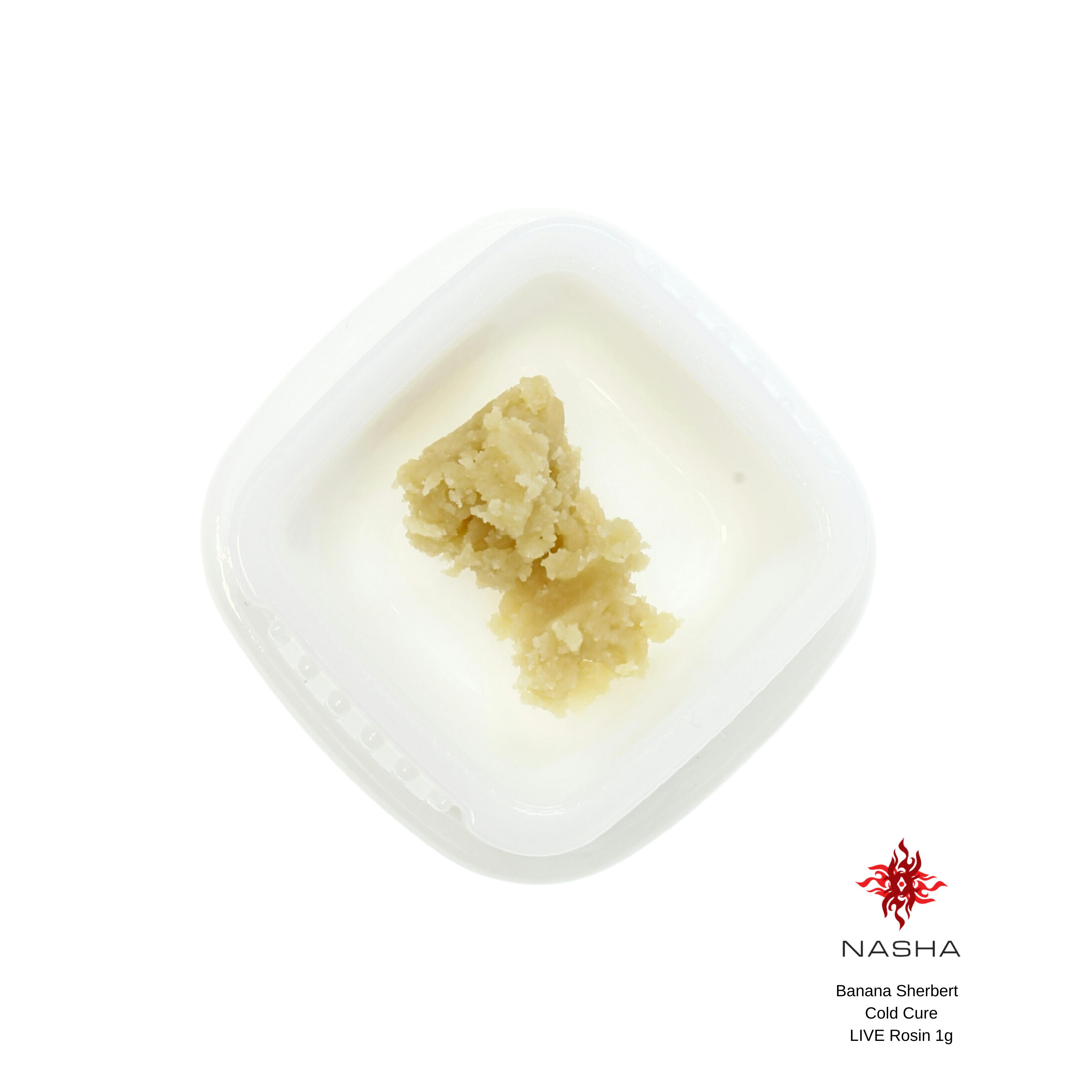 Banana Sherbert Cold Cure Live Rosin (Alpenglow Farm) - image 1