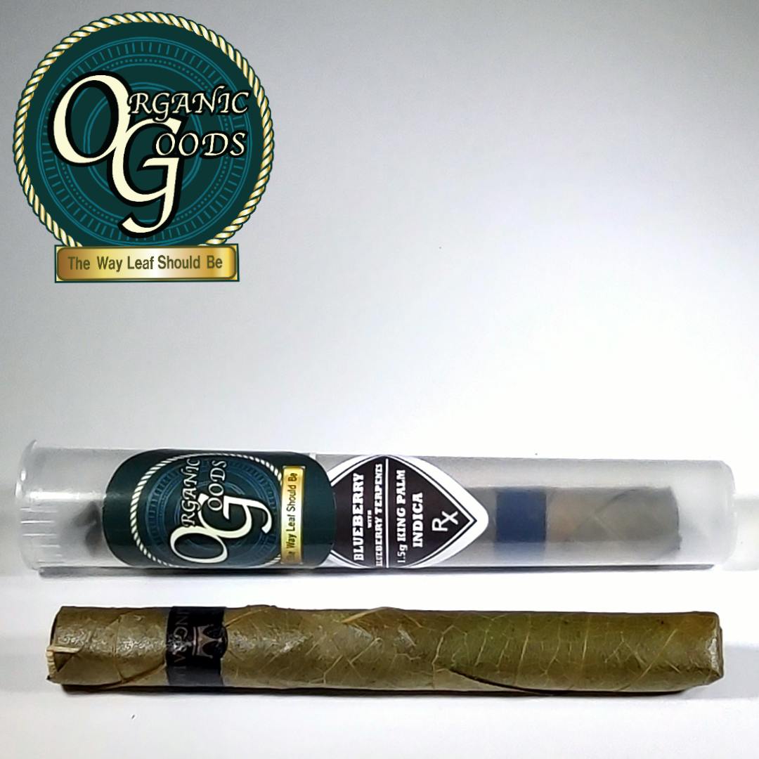 Organic Goods King Palm w/ Terpenes Blueberry 1.5 G - image 1