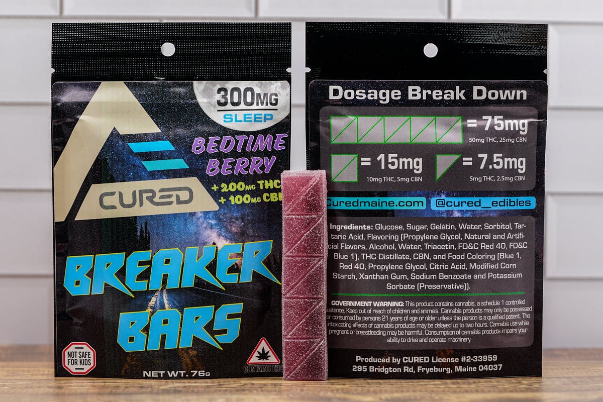 Sleep - 2:1 CBN Bedtime Berry Breaker Bars - image 3