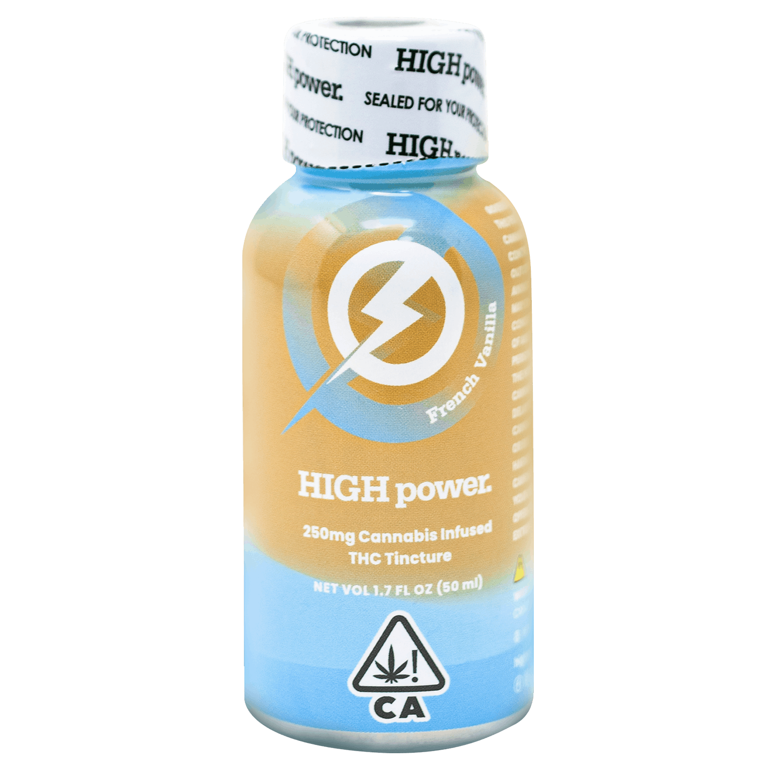 HIGH power syrup - French Vanilla 250mg THC Single - image 1