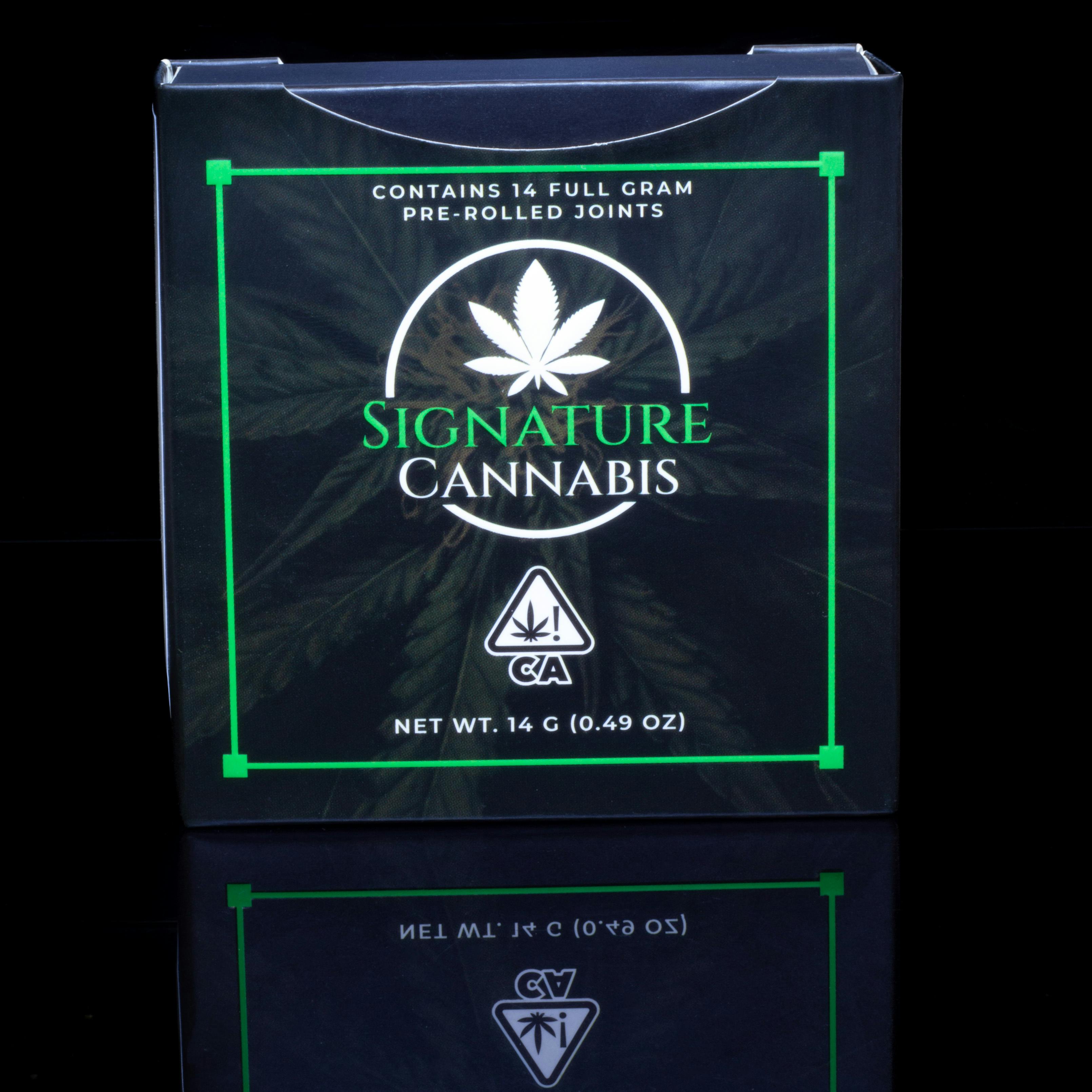 Signature Cannabis Preroll Pack - Tangie Cake 14pk - image 1