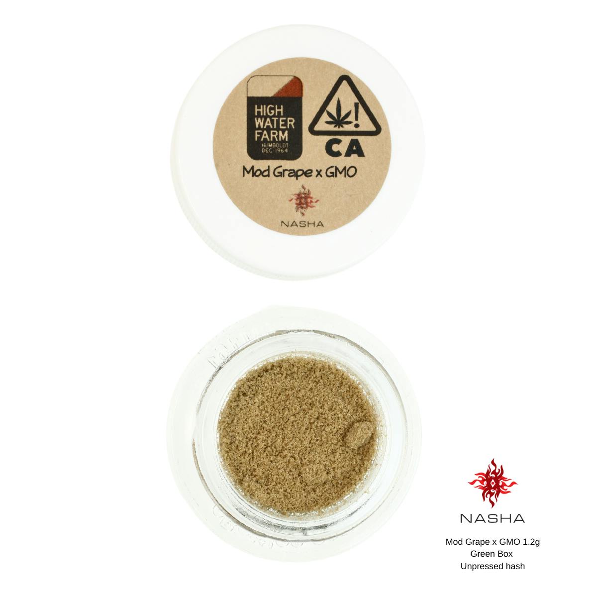 Mod Grape x GMO 1.2g Green Unpressed Hash - image 2