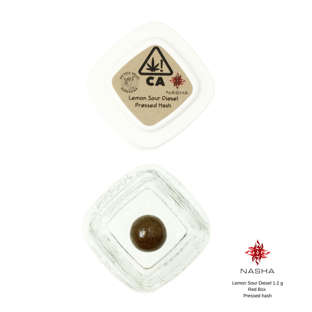 Lemon Sour Diesel 1.2 g Red Pressed Hash - image 2